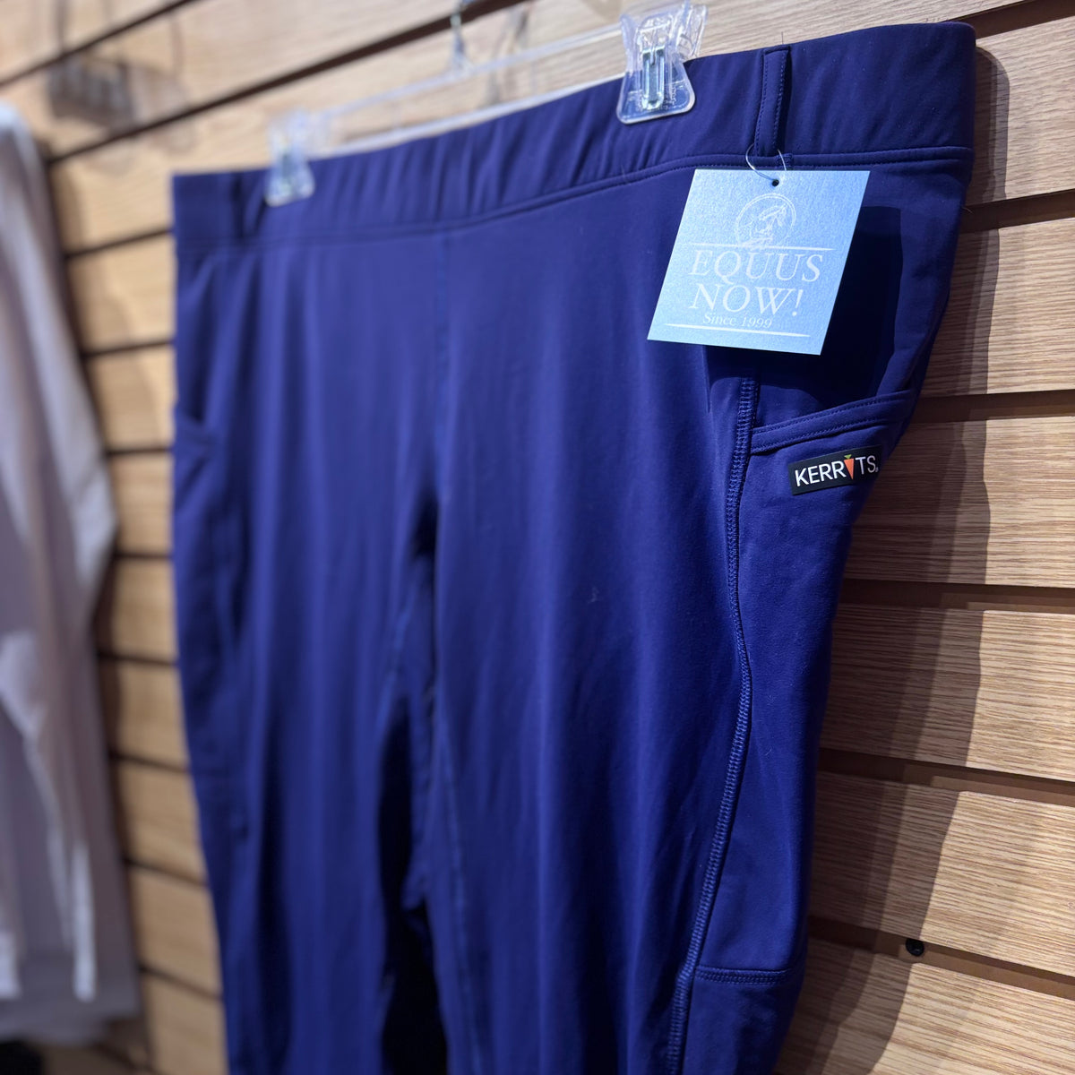 Used 2XL Purple Kerrits Full Leg Silicone Breeches