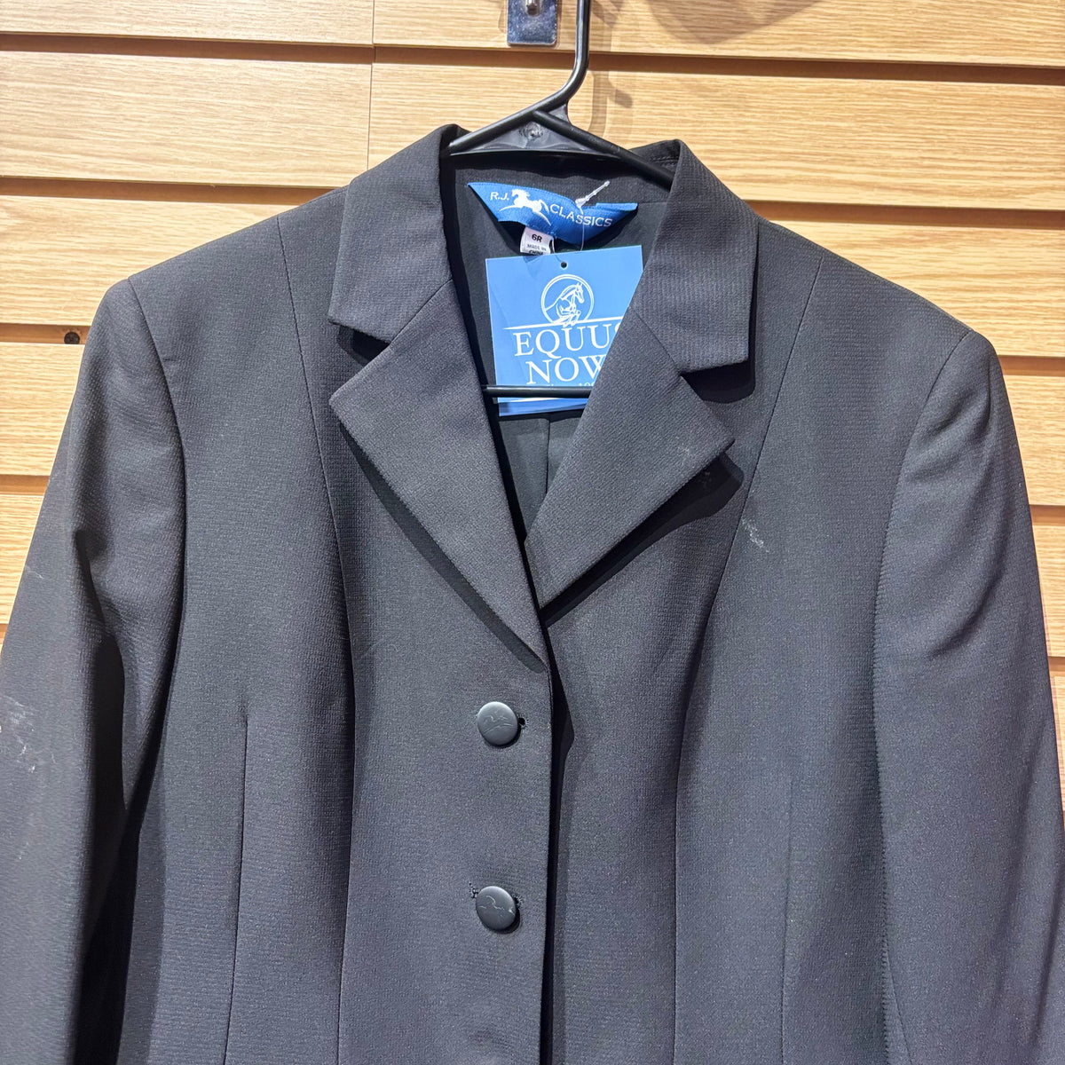Used 6R Black RJ Classics Hunt Coat