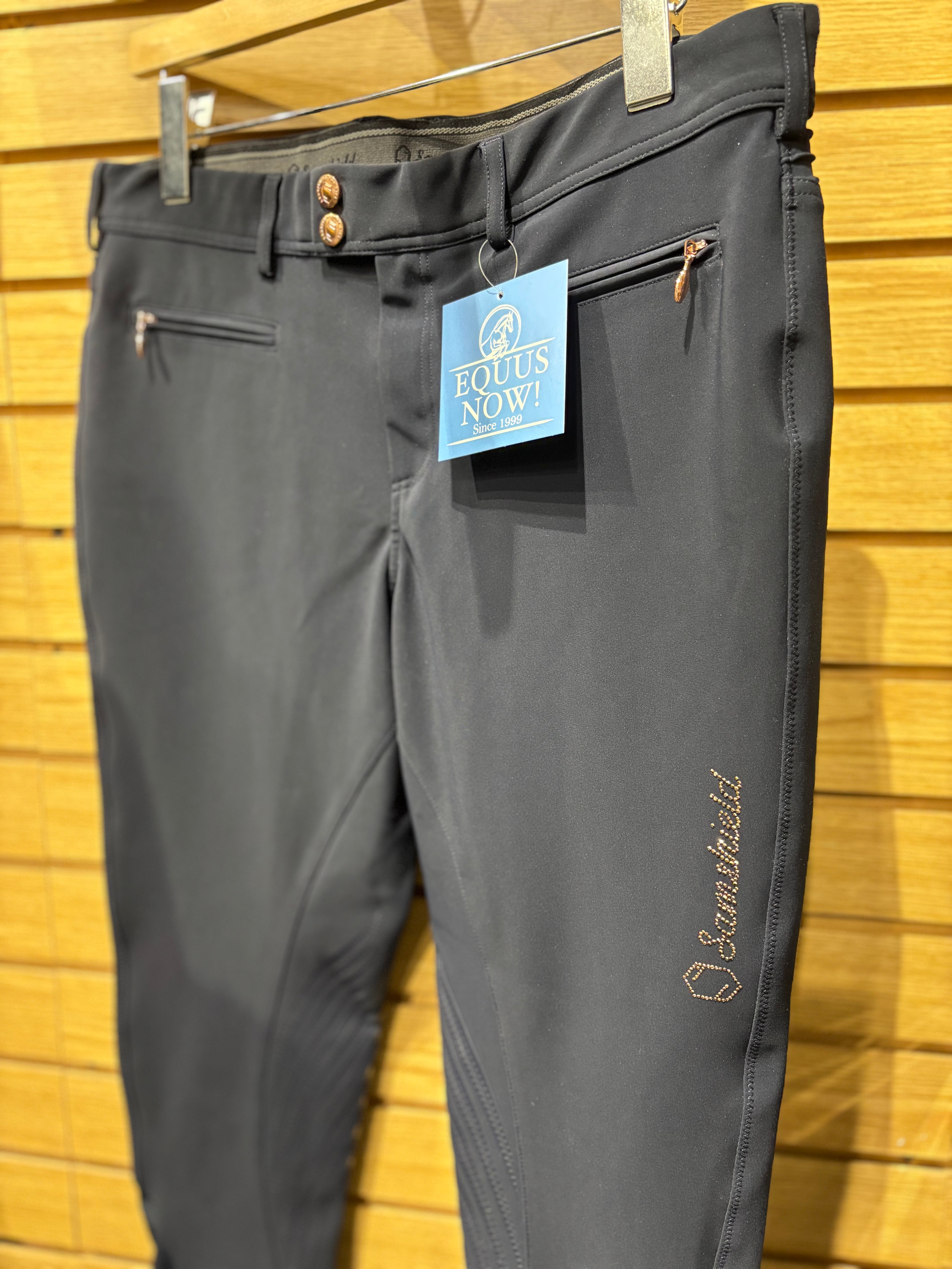 Used Samshield 42 Navy Knee Patch Breeches