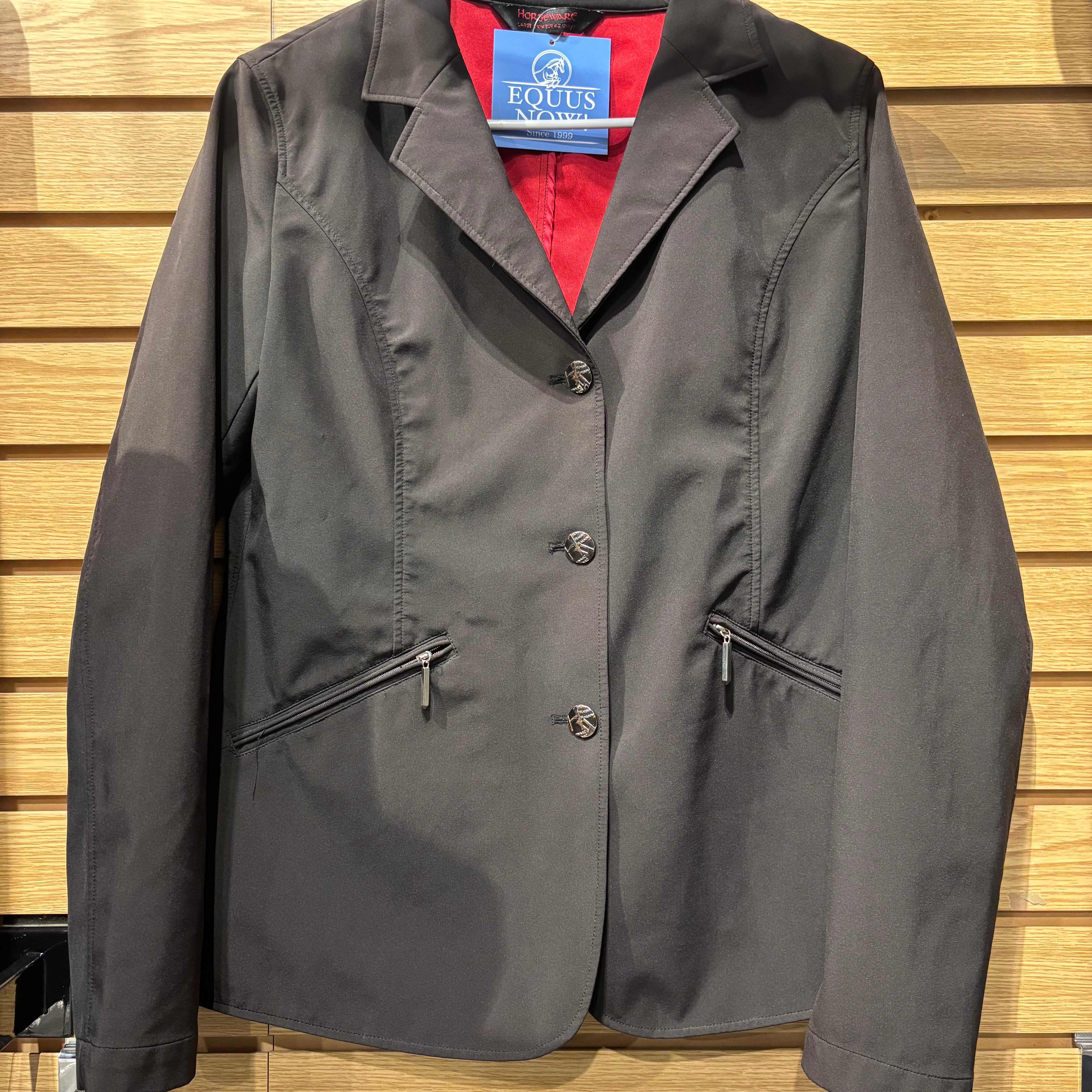 Used US10 Black Horseware Show Coat