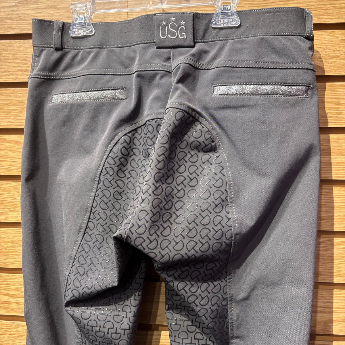 Used USG 32 Grey Full Seat Breeches