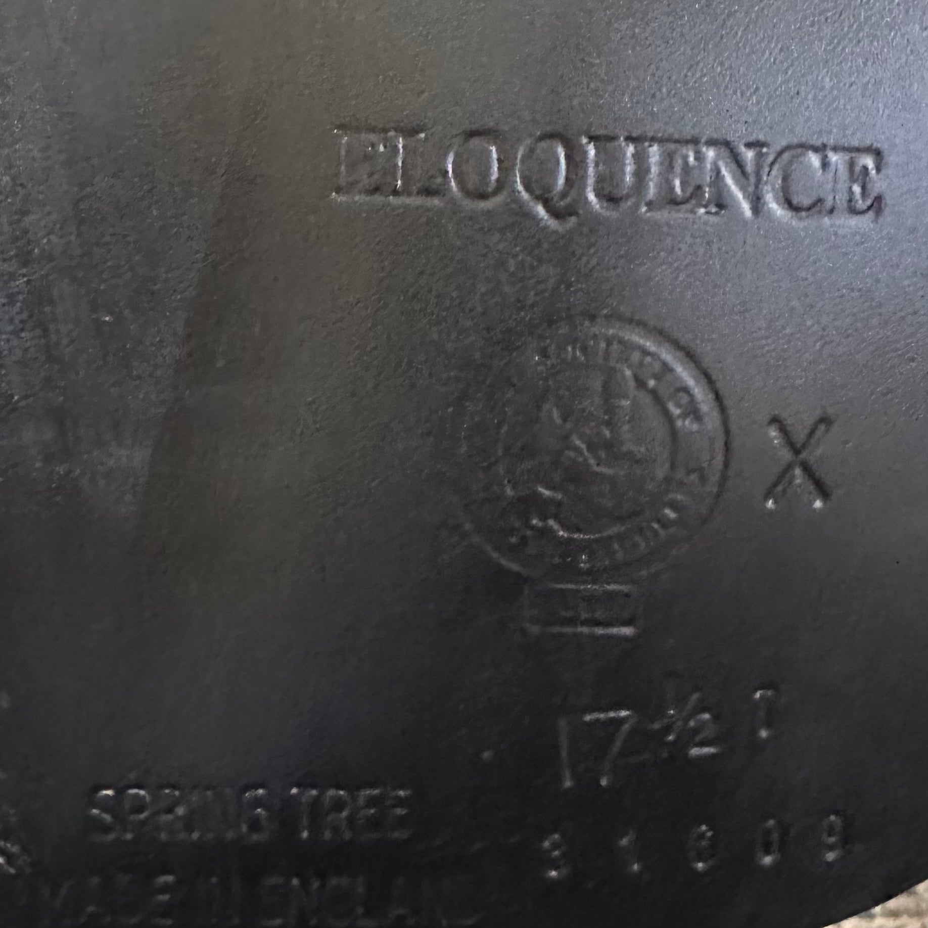 Used Black Country Dressage Saddle 17.5 Wide Tree