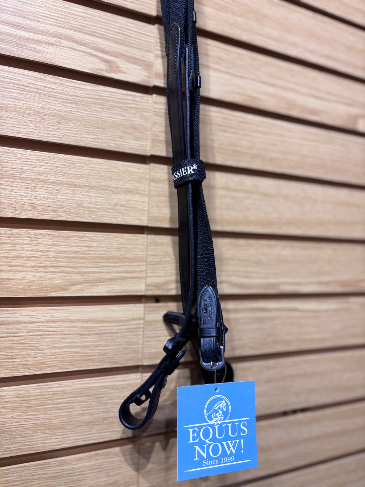 Used 54" Black Passier Webbed Reins