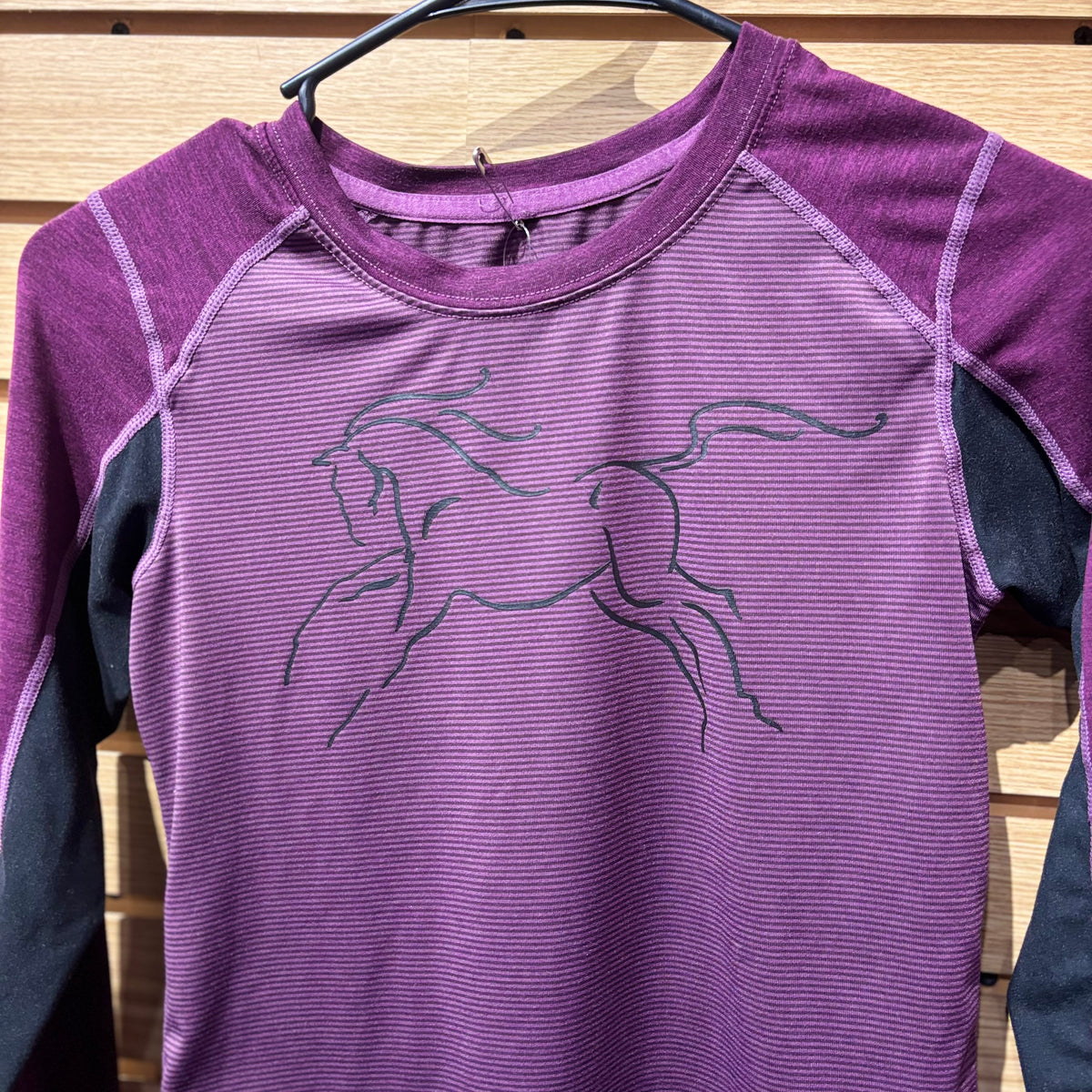 Used Youth Medium Purple Kerrits Riding Shirt