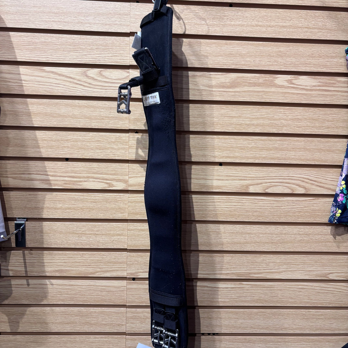 Used 30" Black Lettia Memory Foam Dressage Girth