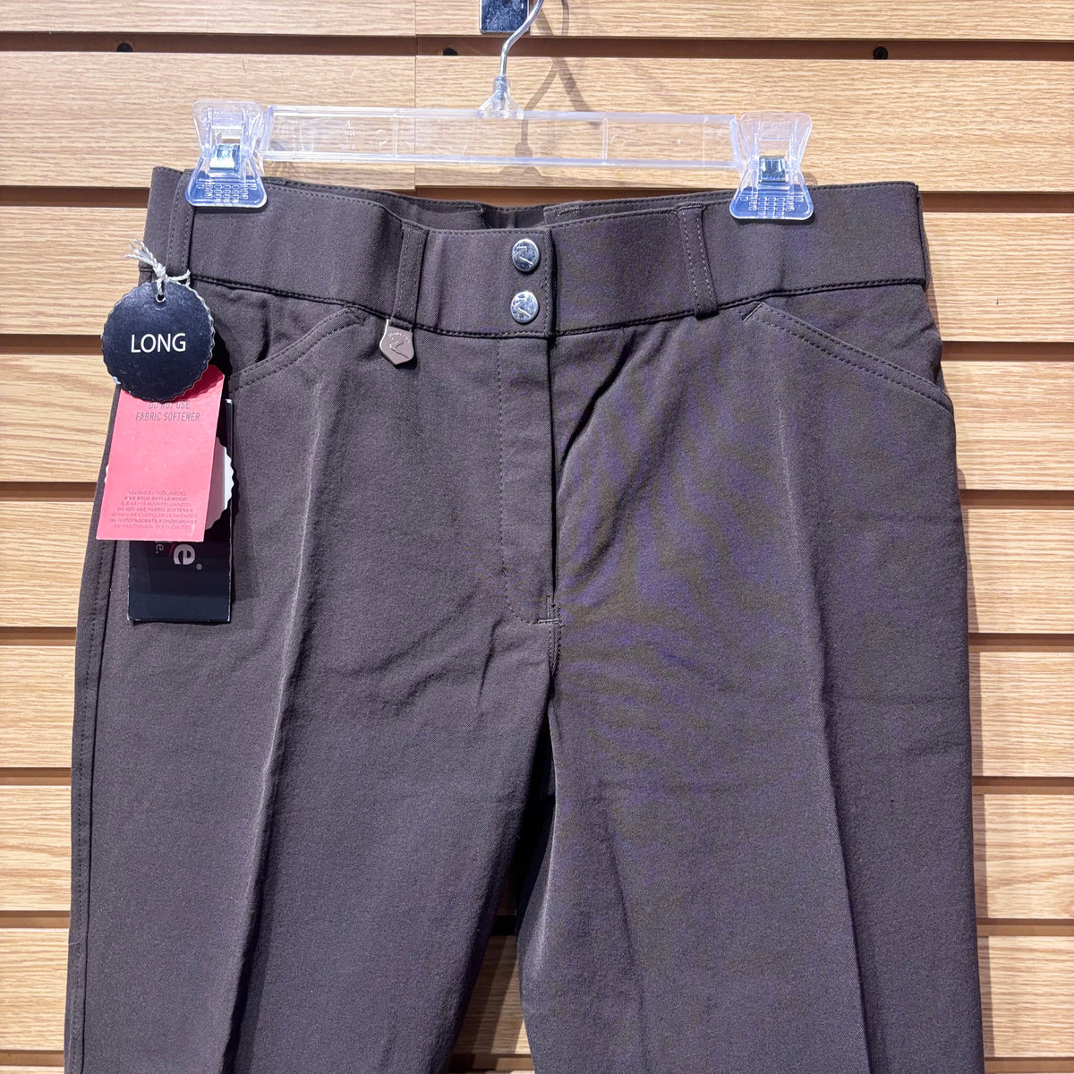 Used XL/L Brown Horze Knee Patch Breeches
