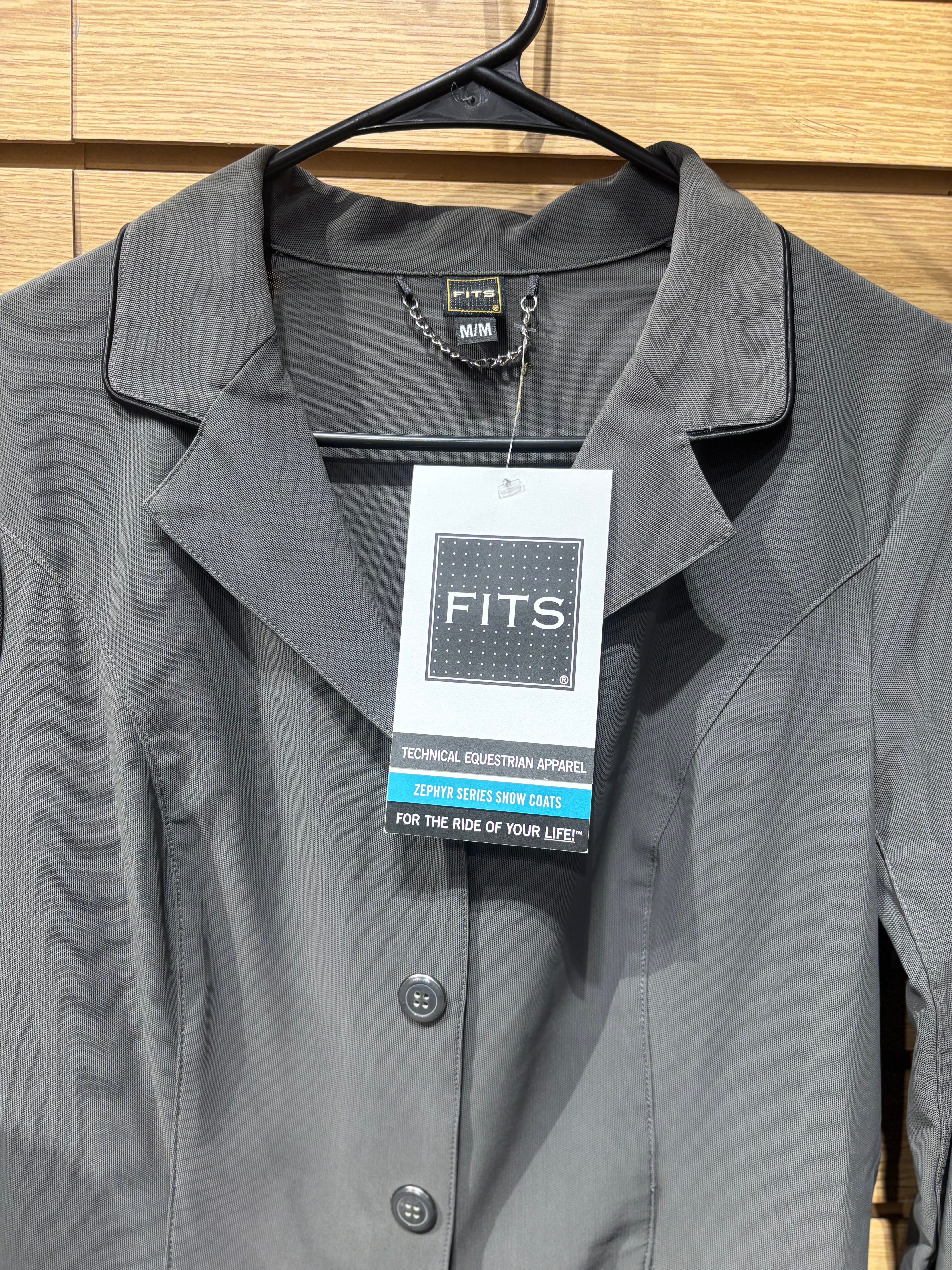 Used Fits Medium Grey Show Jacket
