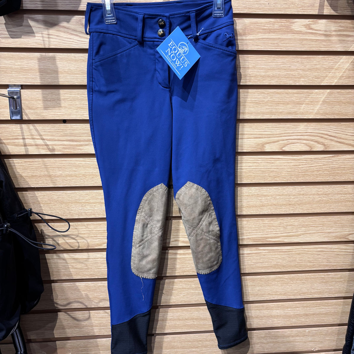 Used Kids 10R Navy RJ Classics Knee Patch Breeches