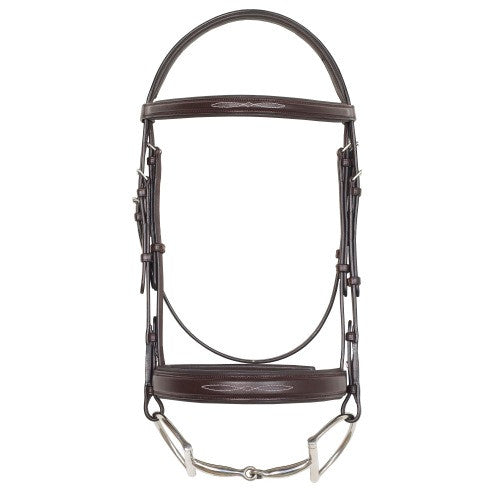 Camelot Fancy Stitched Wide Noseband Comfort Padded Bridle - main