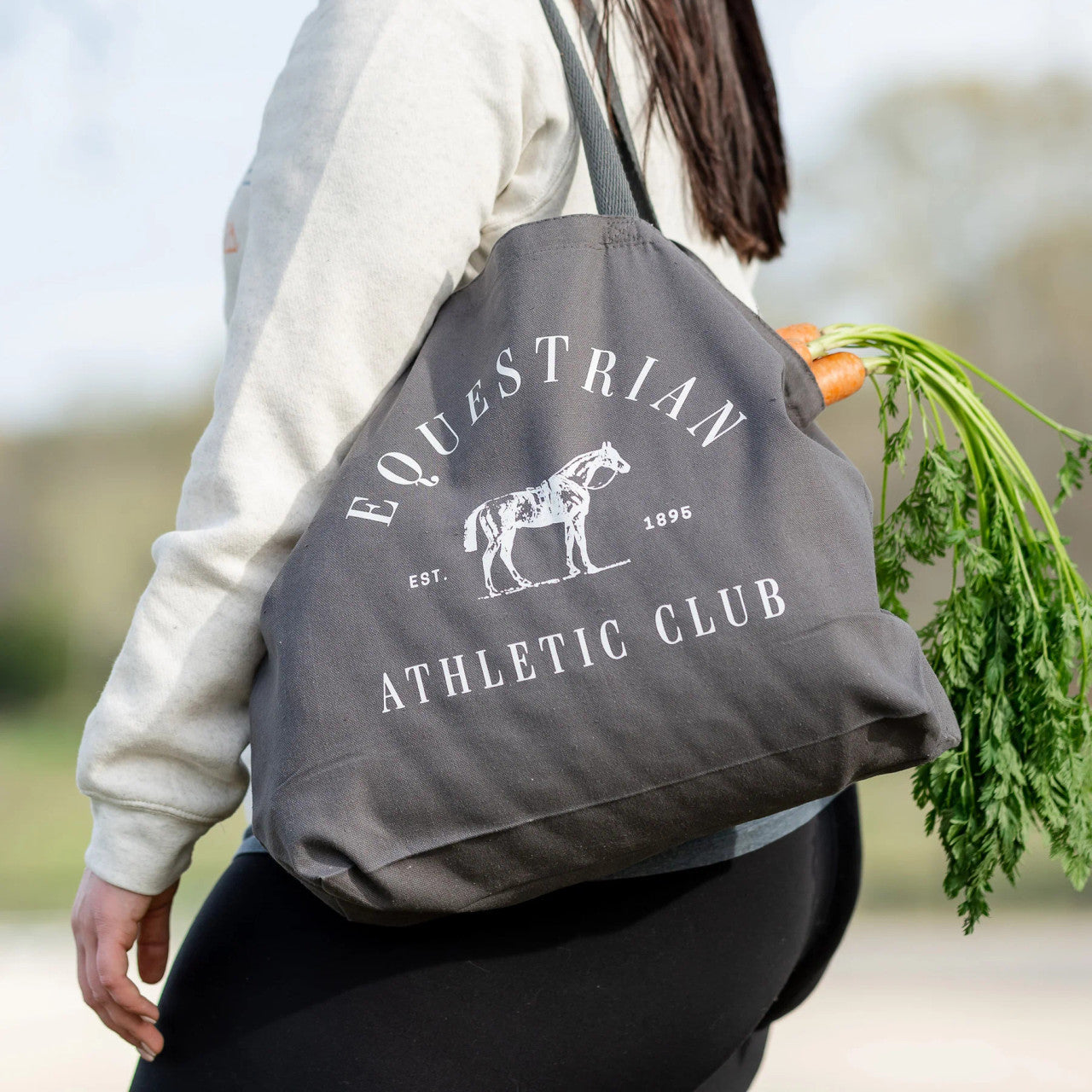 Dapplebay Equestrian Athlete Club Tote - sku to order - 117883