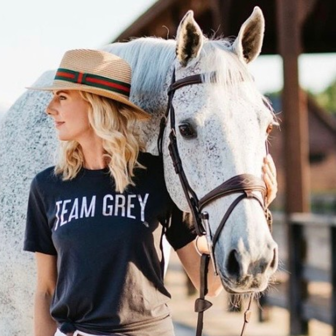 Equine & Design Team Grey Short Sleeve Shirt - main