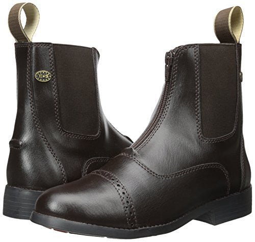 EquiStar Synthetic Zip Paddock Boots - Ladies - supporting