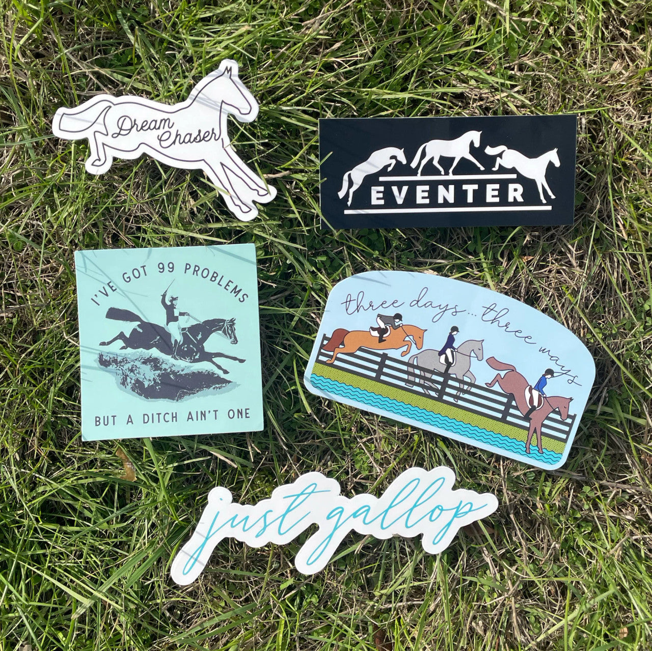 Dapplebay Eventing Sticker Pack - sku to order - 117877