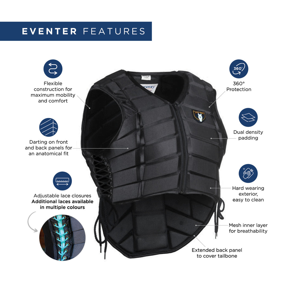 Tipperary Eventer Vest - supporting