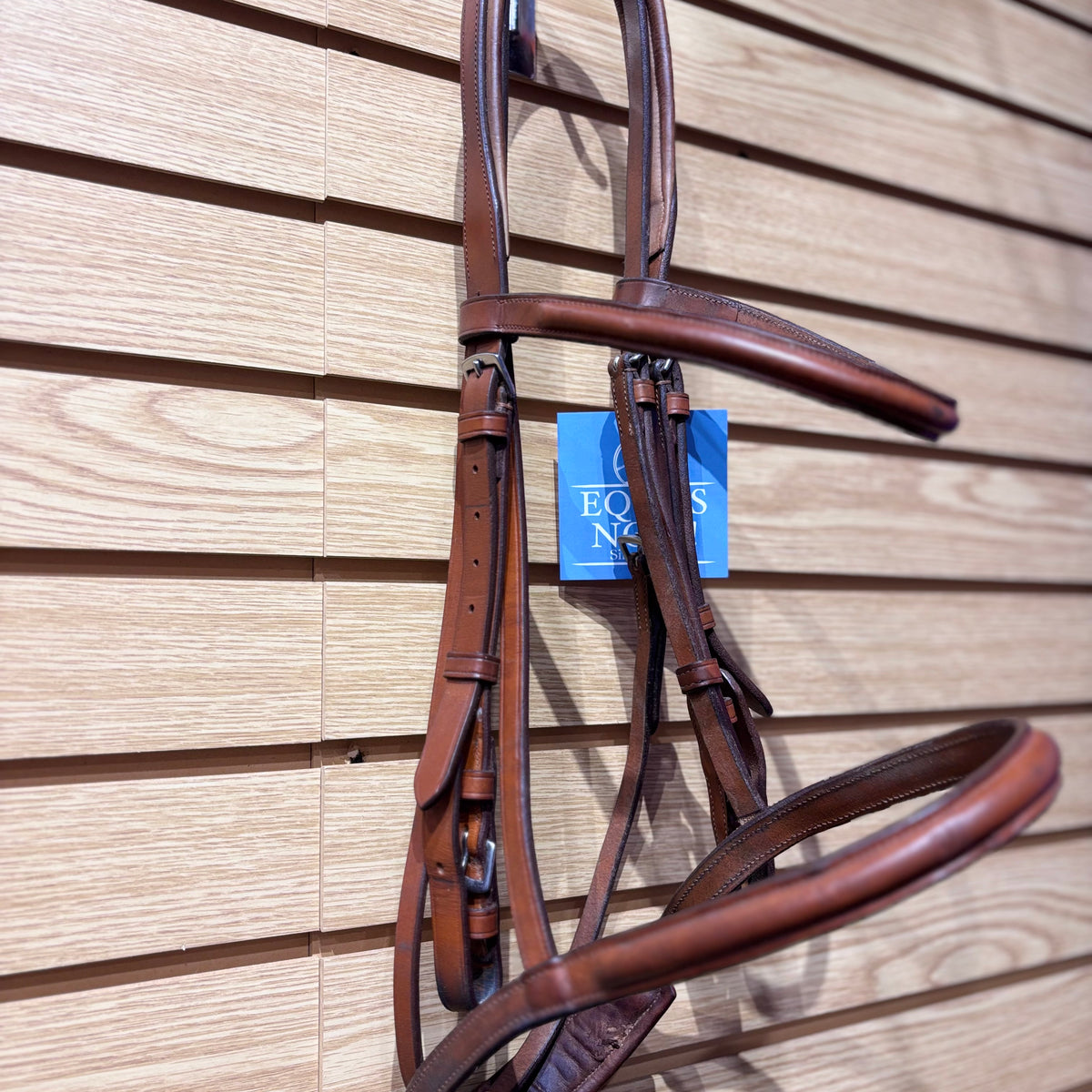 Used Full/Oversize Chestnut Vespucci Bridle
