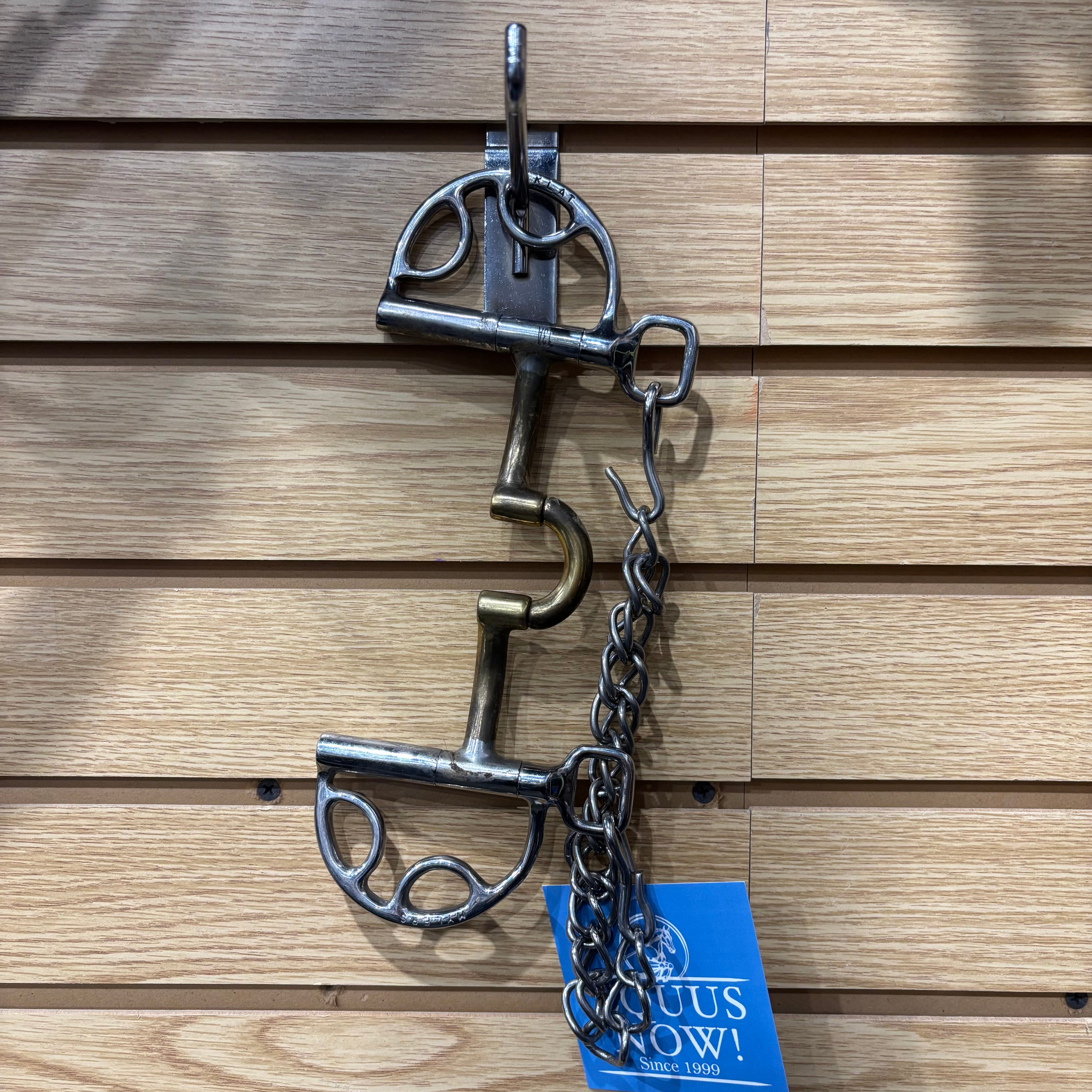 Used 5.25” Myler Ported Kimberwick Bit
