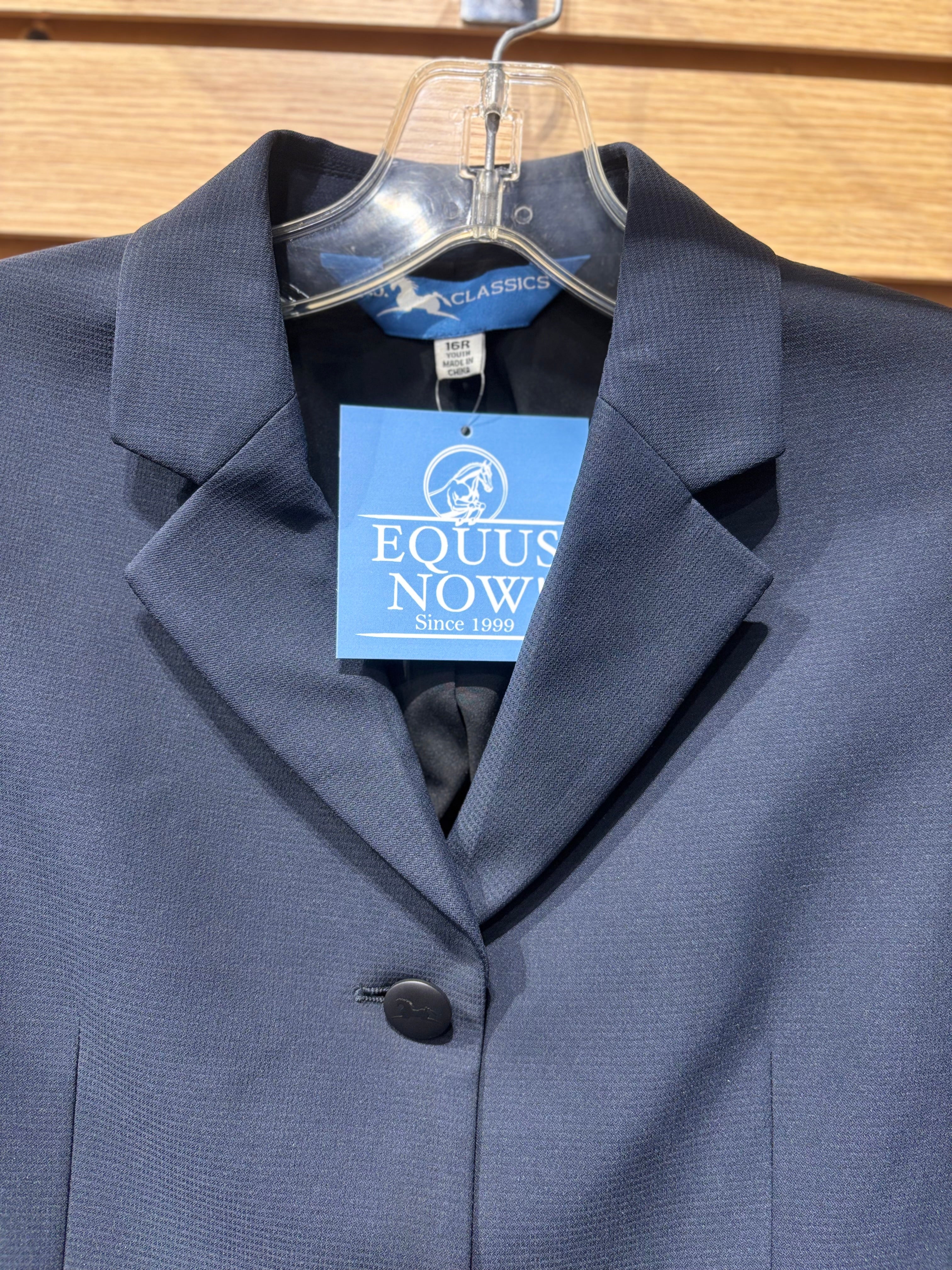 Used Youth 16R Navy RJ Classics Show Coat