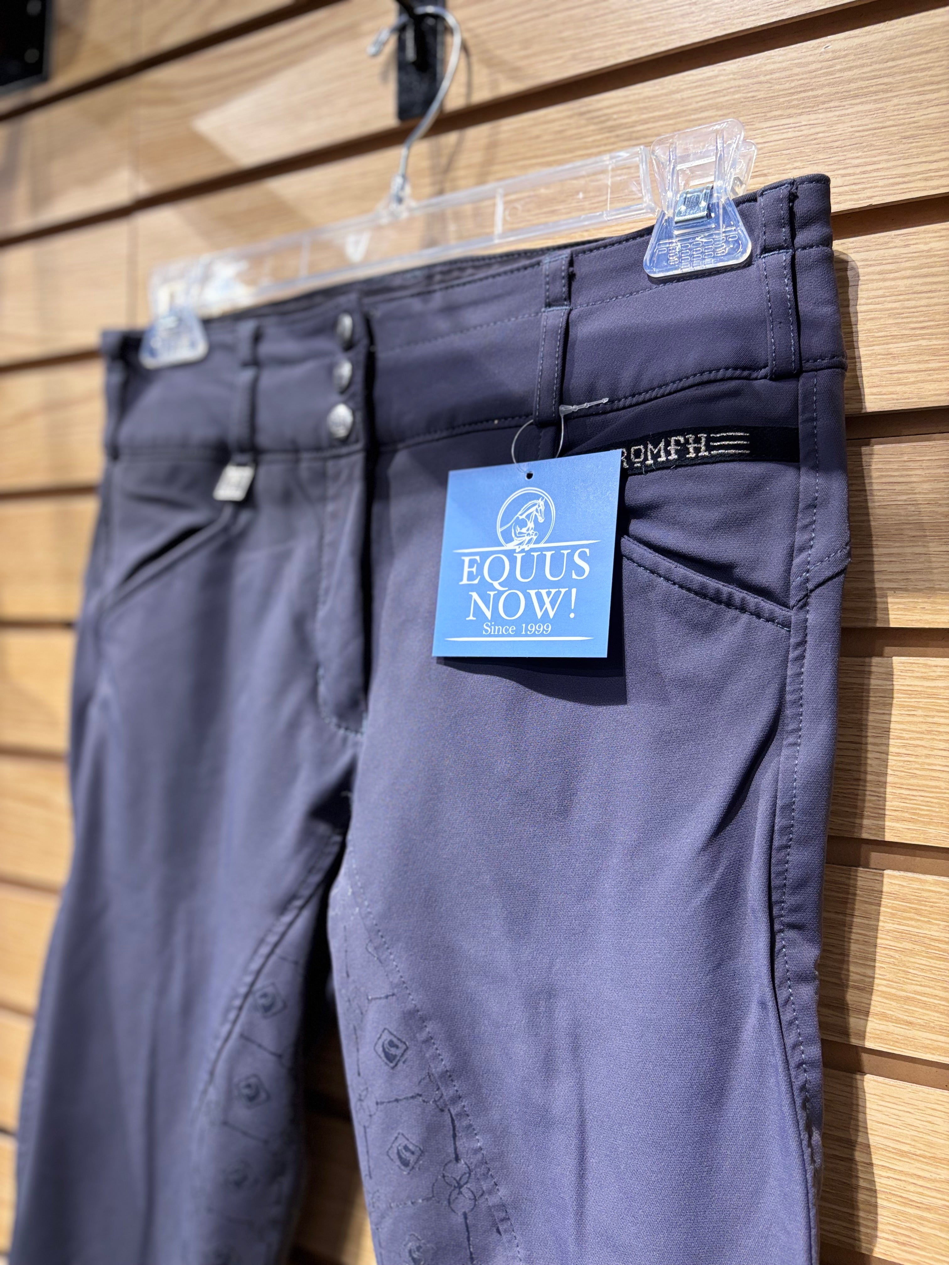 Used Romfh Isabella 28 Grey Full Seat Breeches
