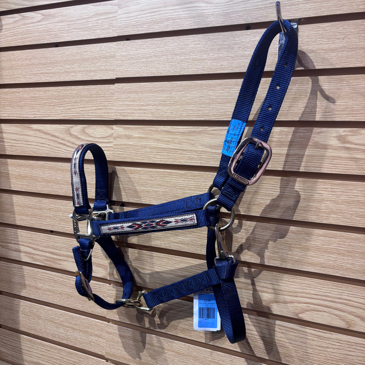 Used Full Navy Fabtron Nylon Halter