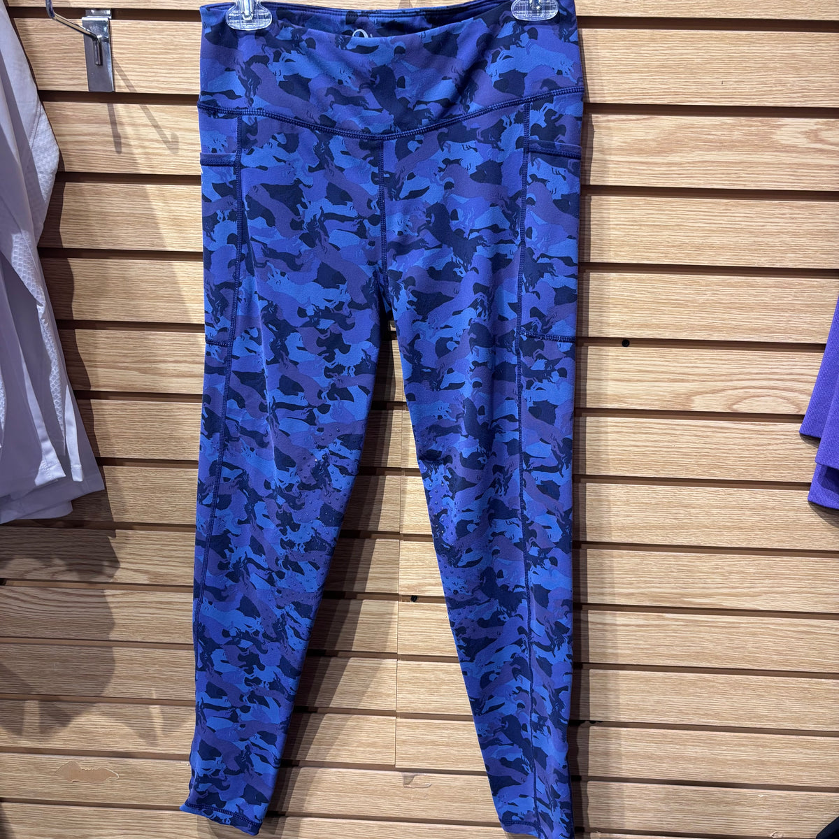 Used Medium Purple/Blue Piper Riding Tights
