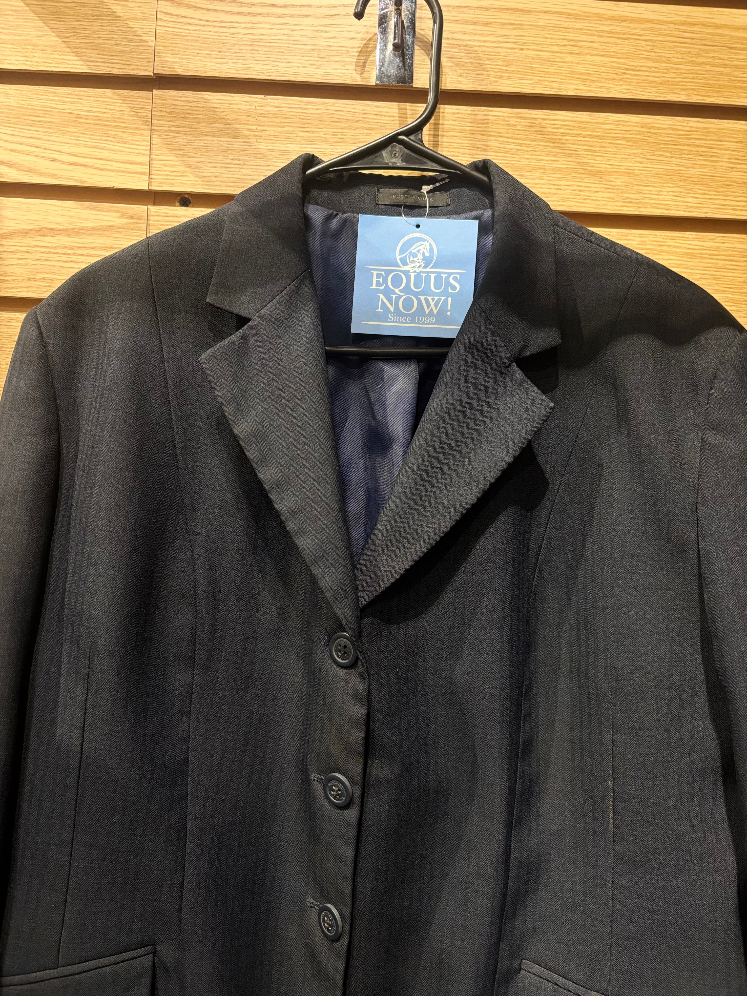 Used 18R Navy RJ Classics Washable Hunt Coat