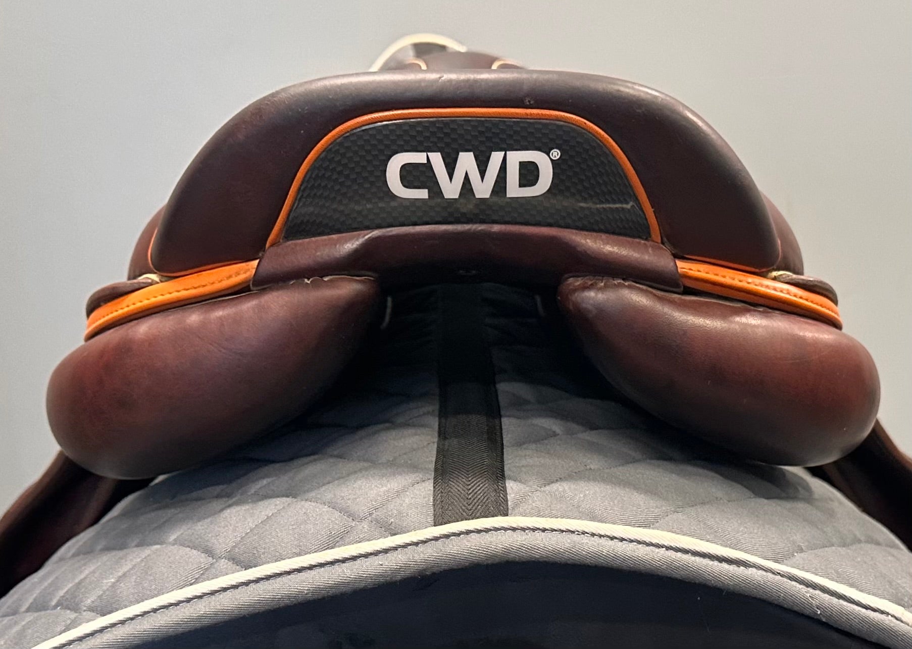 Used CWD Mademoiselle Jump Saddle 17" Medium Gullet