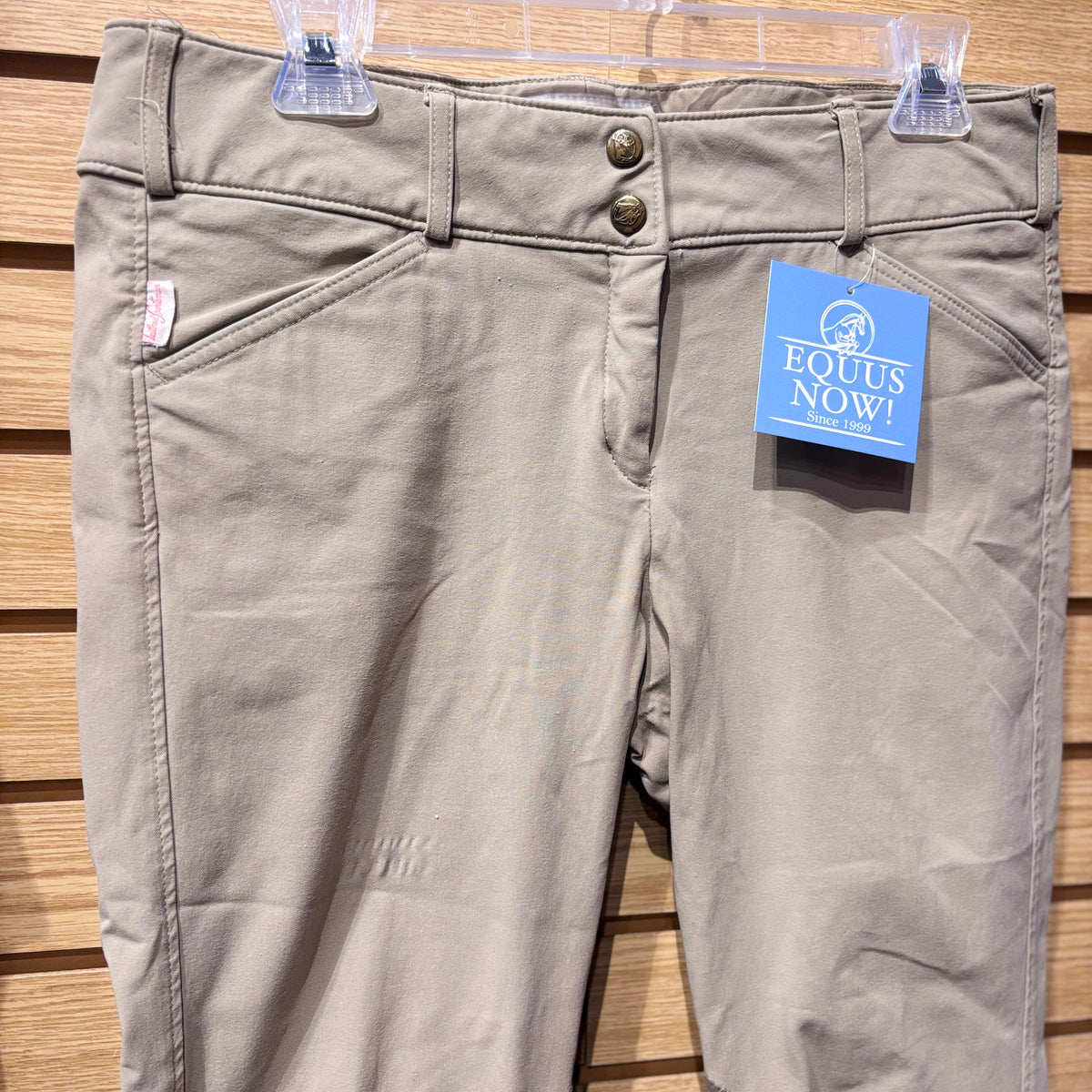 Used 32 Tan Tailored Sportsman Knee Patch Breeches