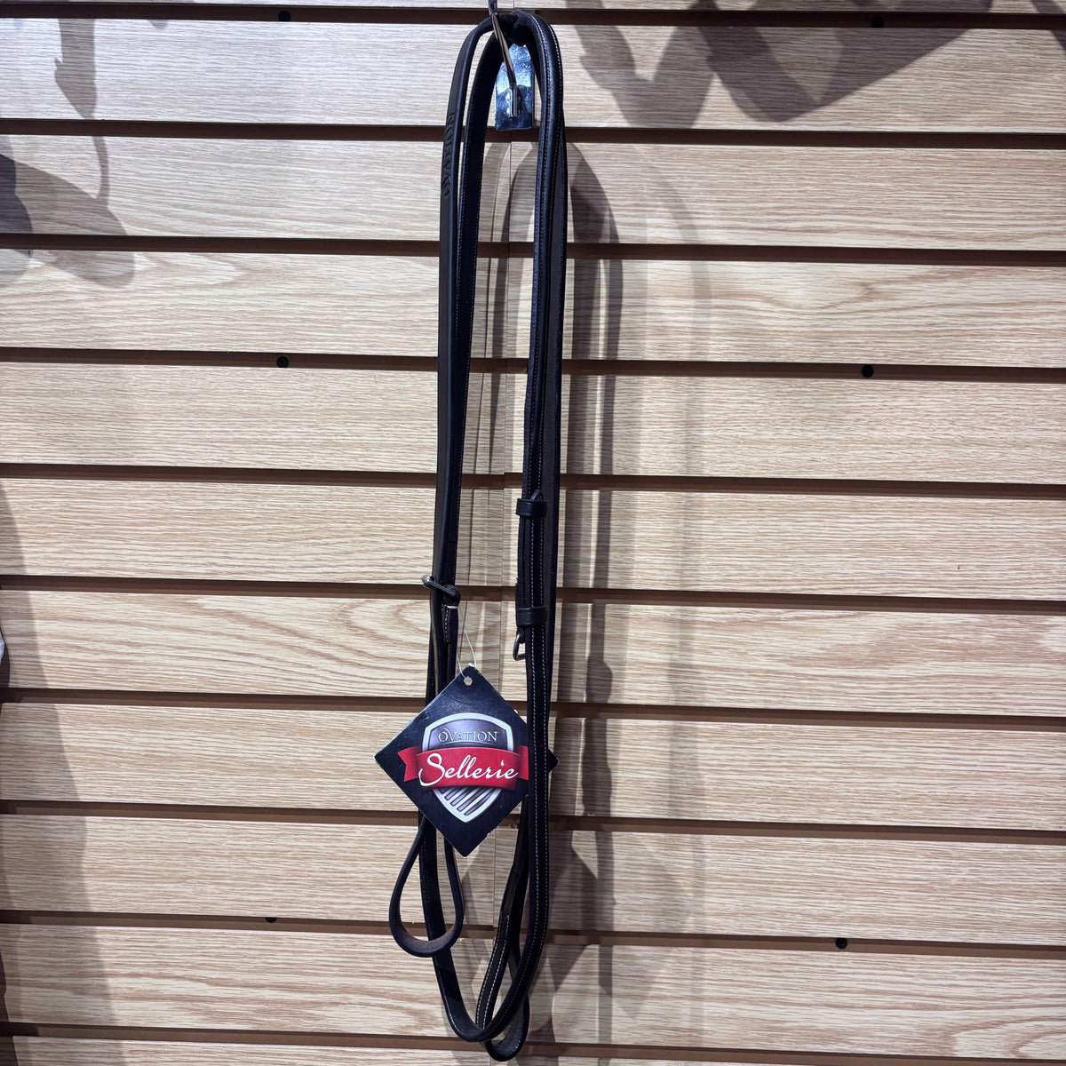 Used Ovation Cob Brown Fancy Stitched Standing Martingale