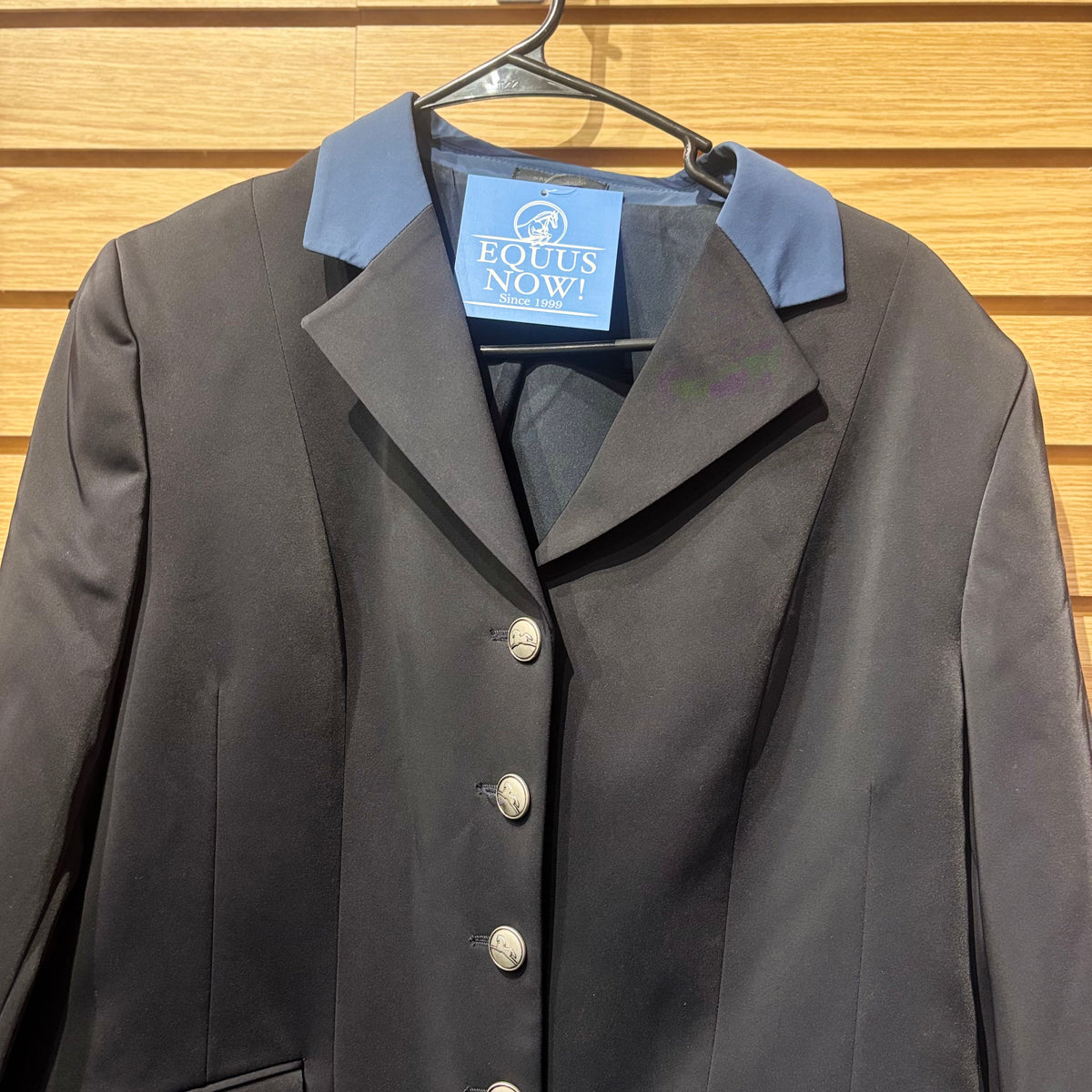 Used 12R Navy RJ Classics Xtreme Washable Show Coat