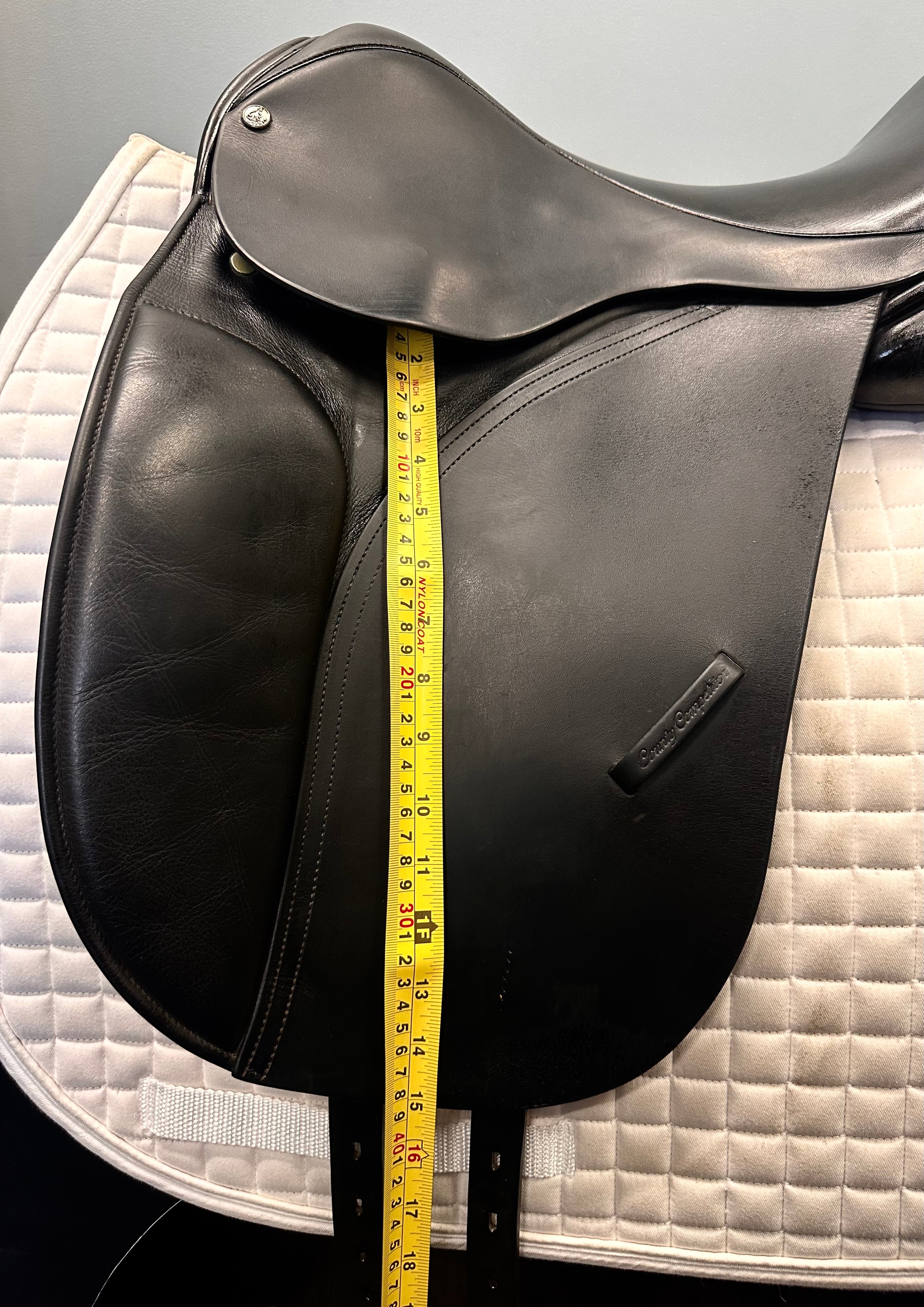 Used County Dressage Saddle 17" Narrow Tree