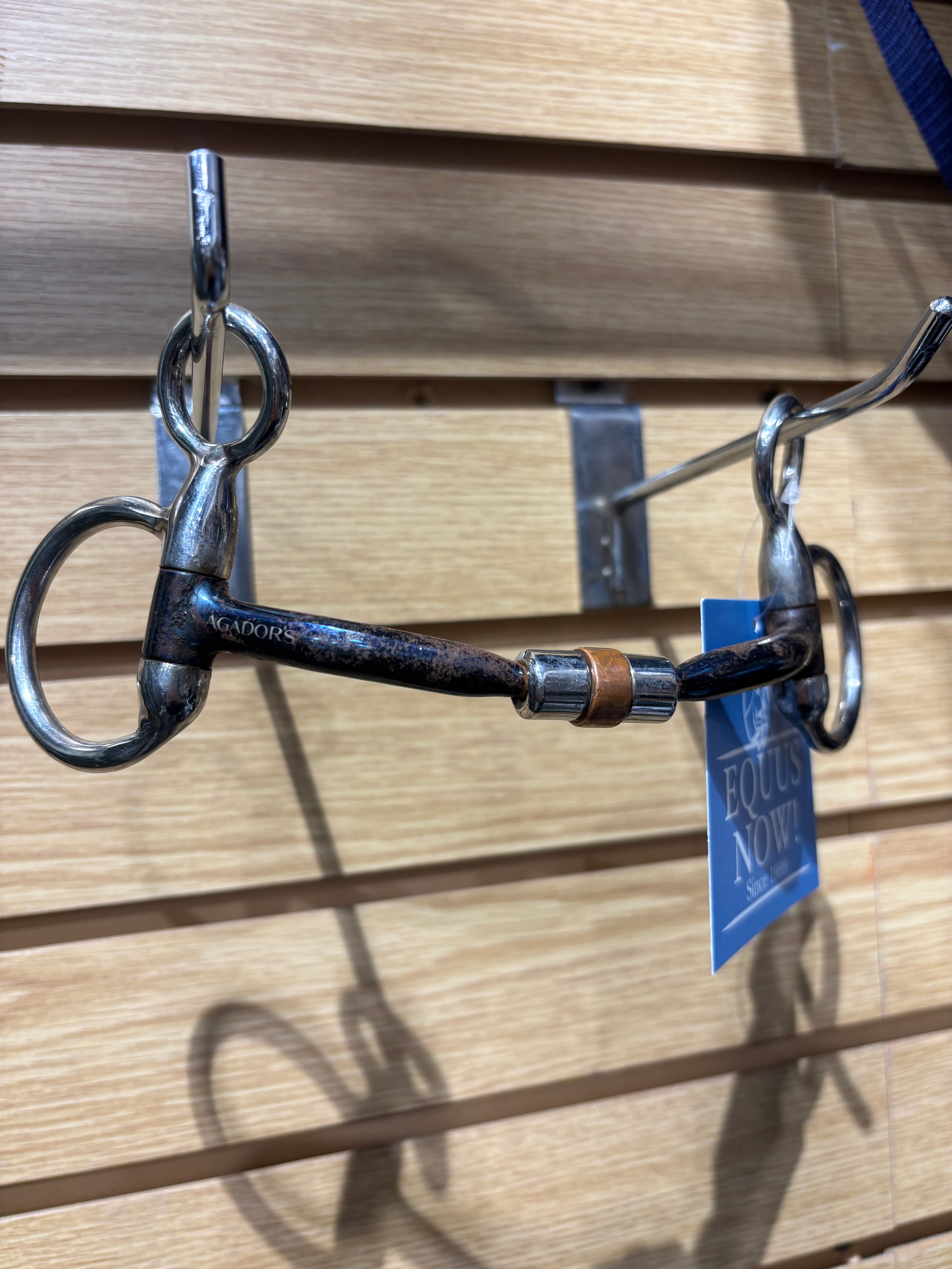 Used 13.5cm CalmBlue Dressage Baucher Snaffle