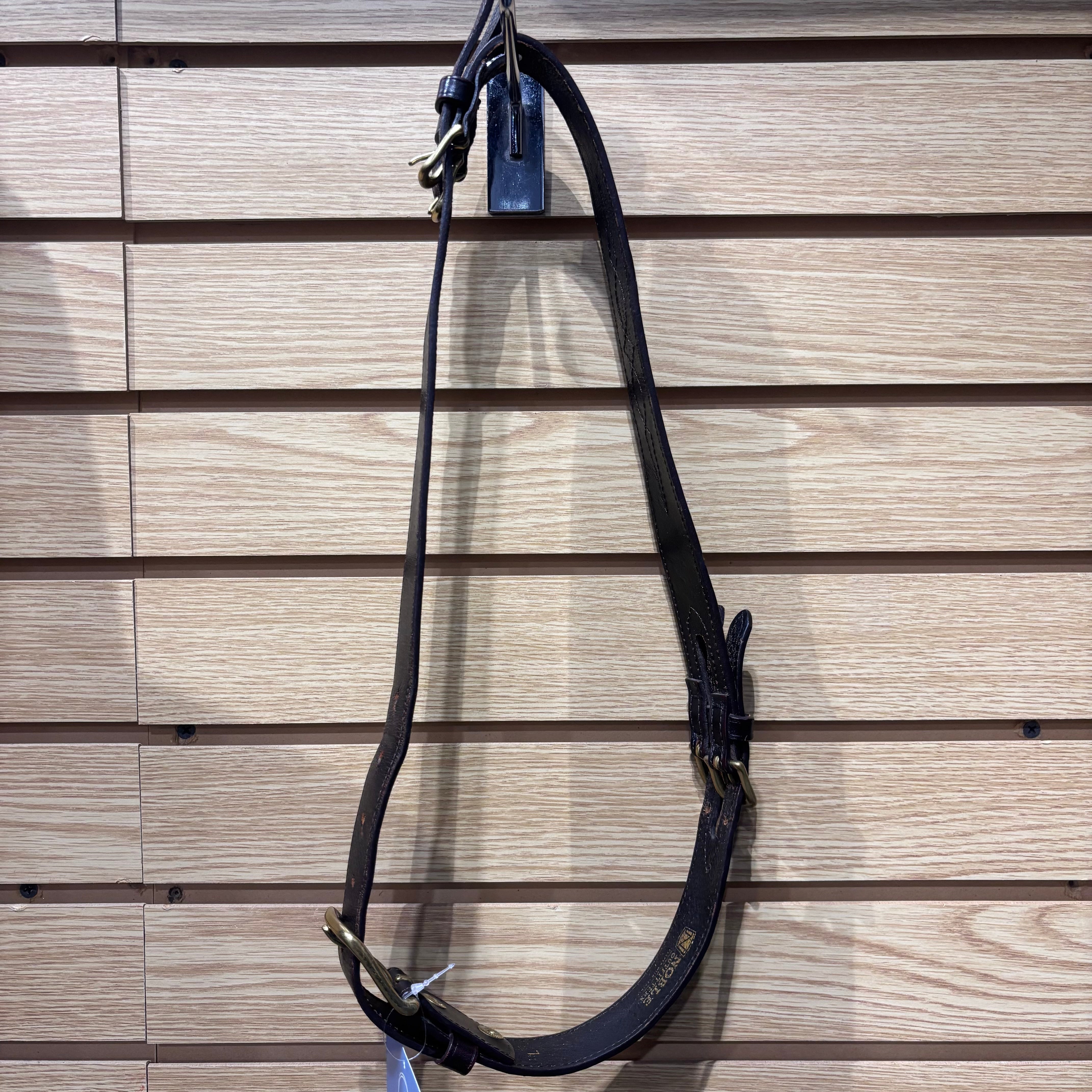 Used Large Brown Noble Outfitters Double Buckle Belt