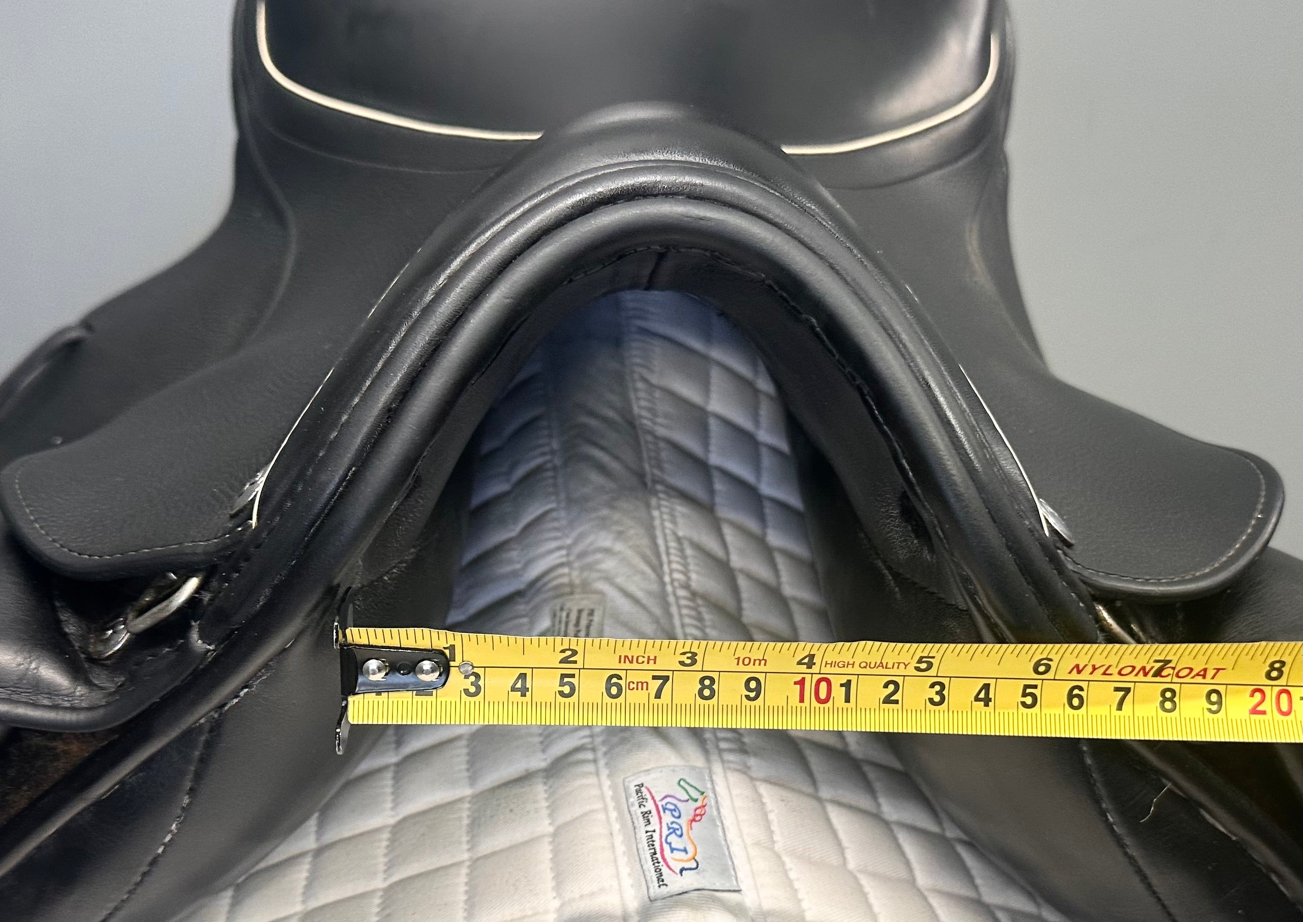 Used Borne Rebalance Dressage Saddle 17.5" Wide Tree