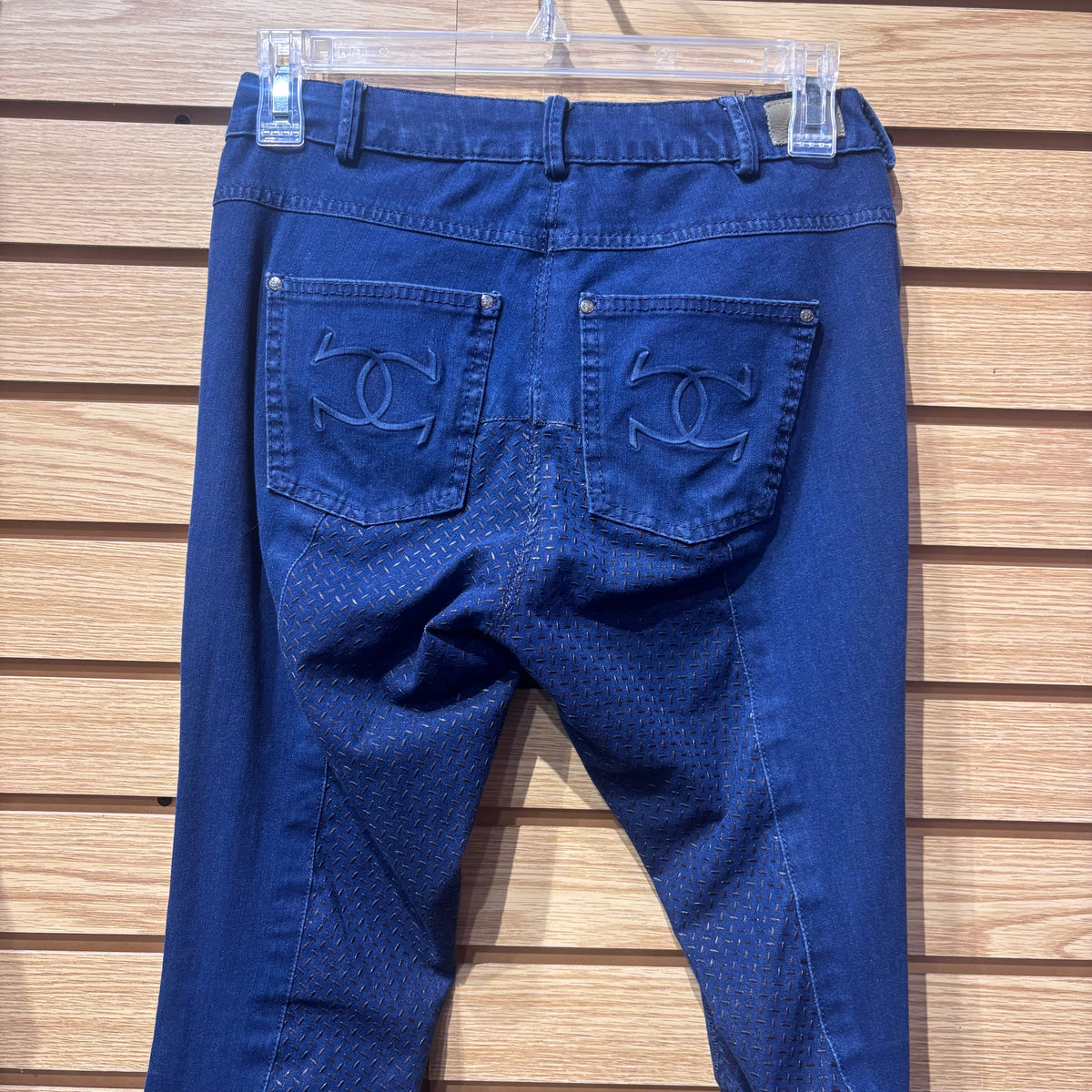 Used 28R GoodeRider Denim Full Seat Silicon Breeches