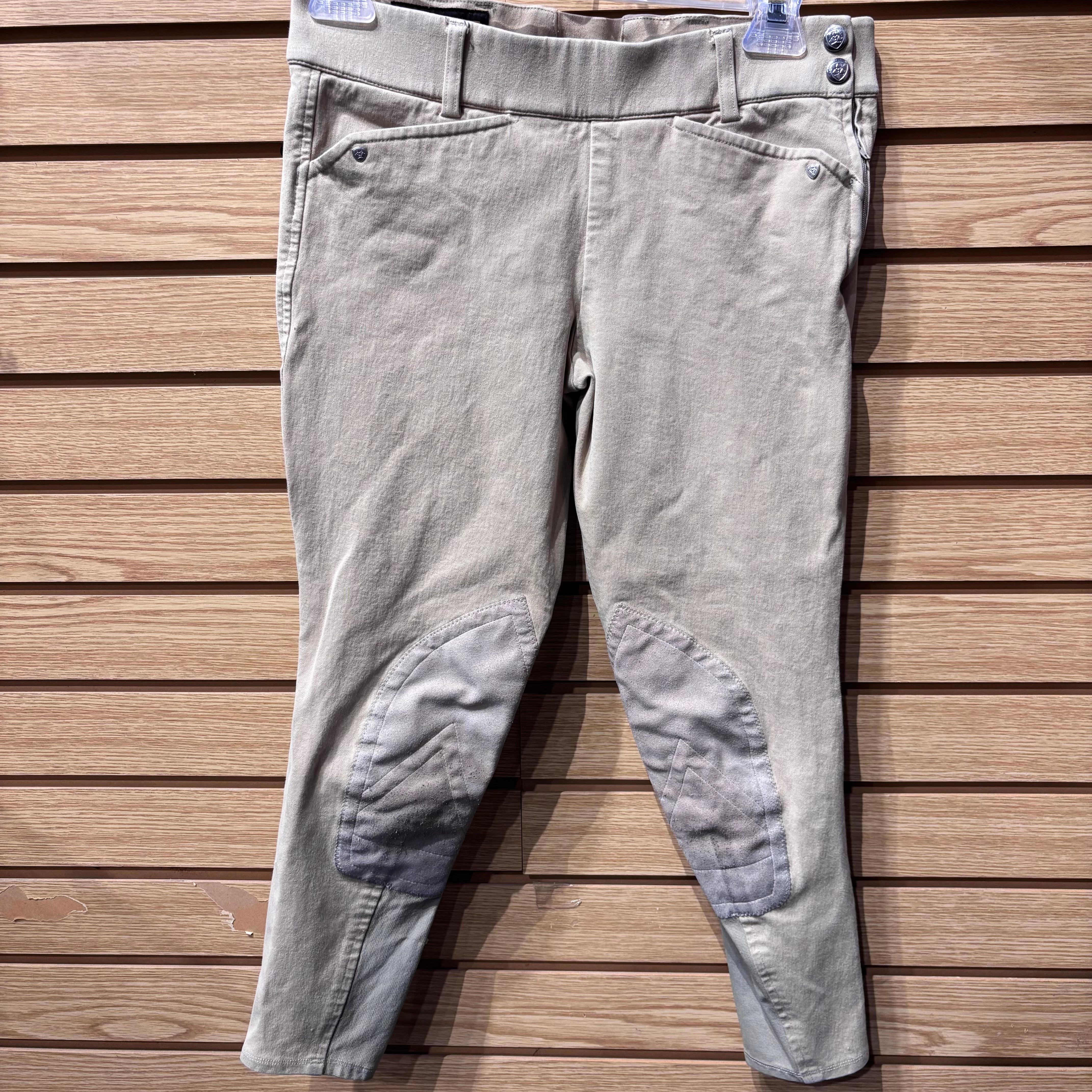 Used 26R Tan Ariat Breeches
