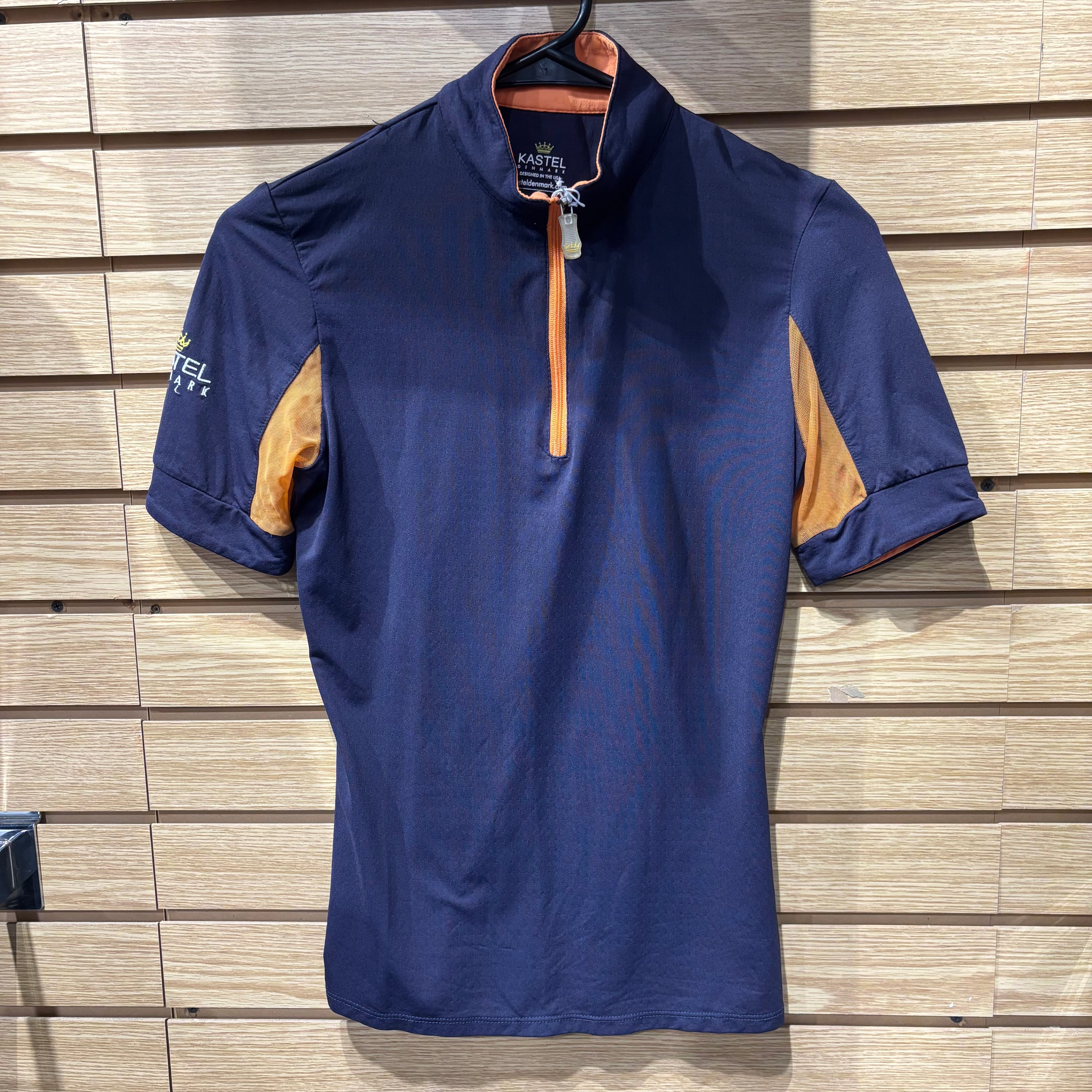 Used Small Blue/Orange Kastel SS Shirt