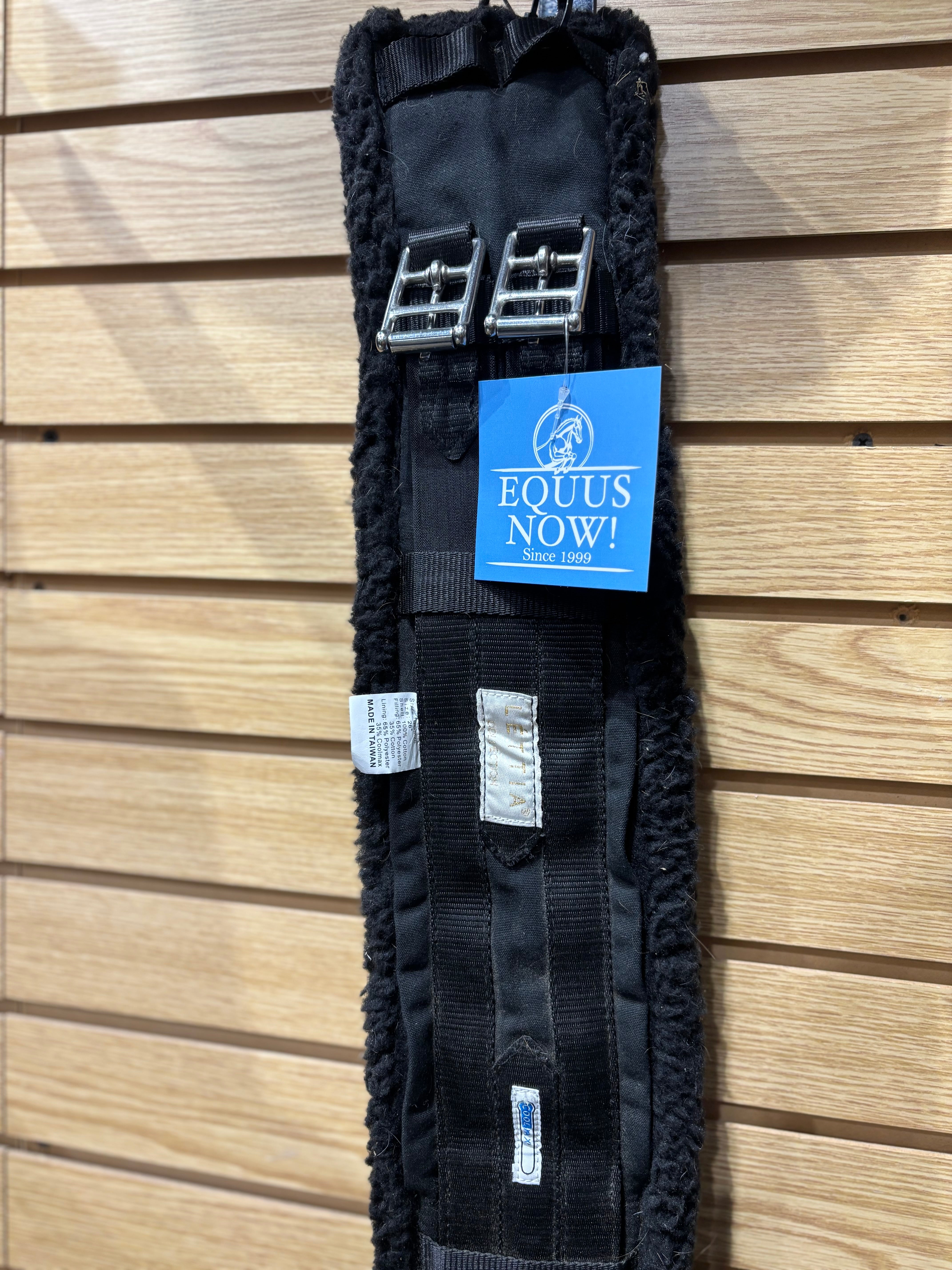 Used 26" Black Lettia CoolMax Dressage Girth
