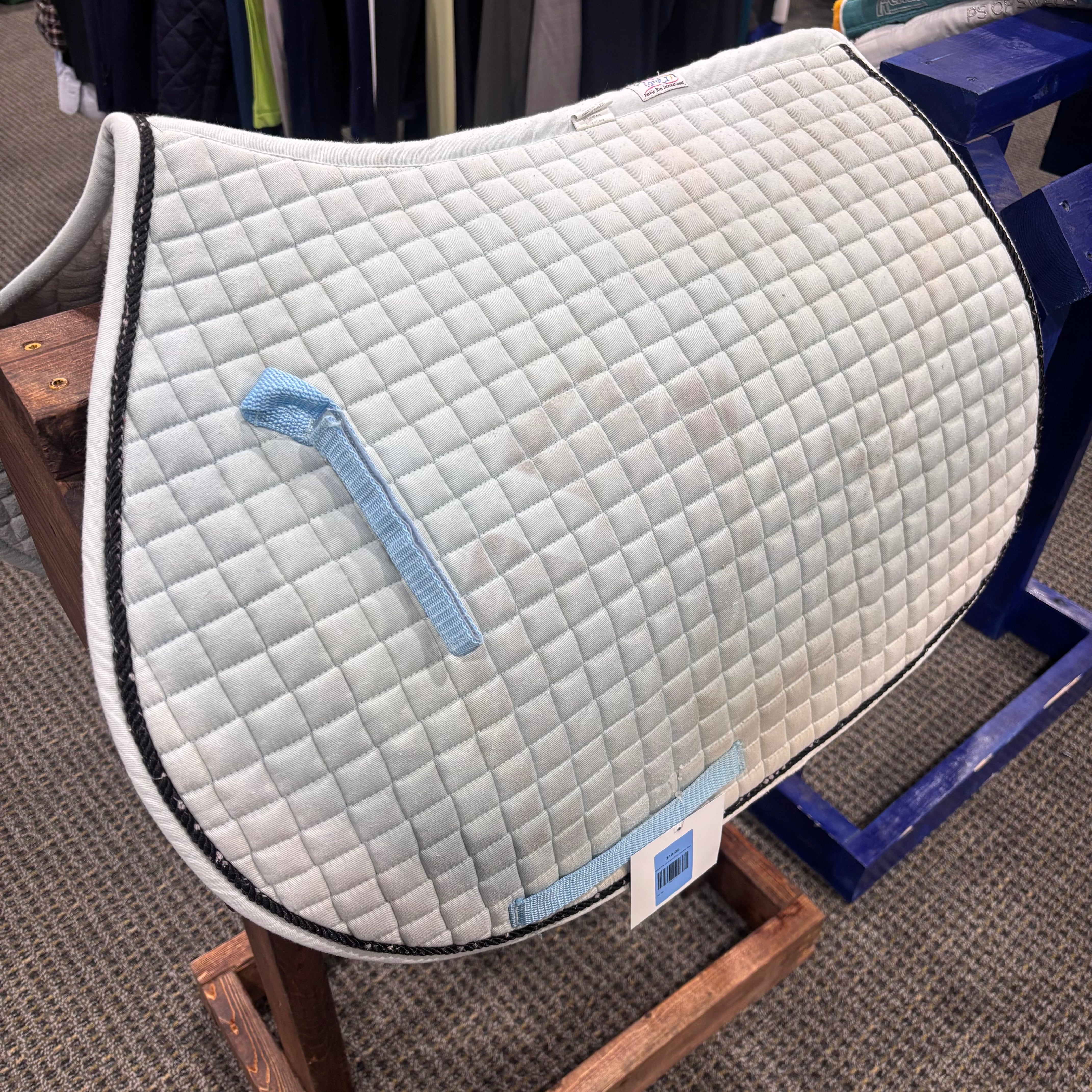 Used PRI AP Light Blue Saddle Pad