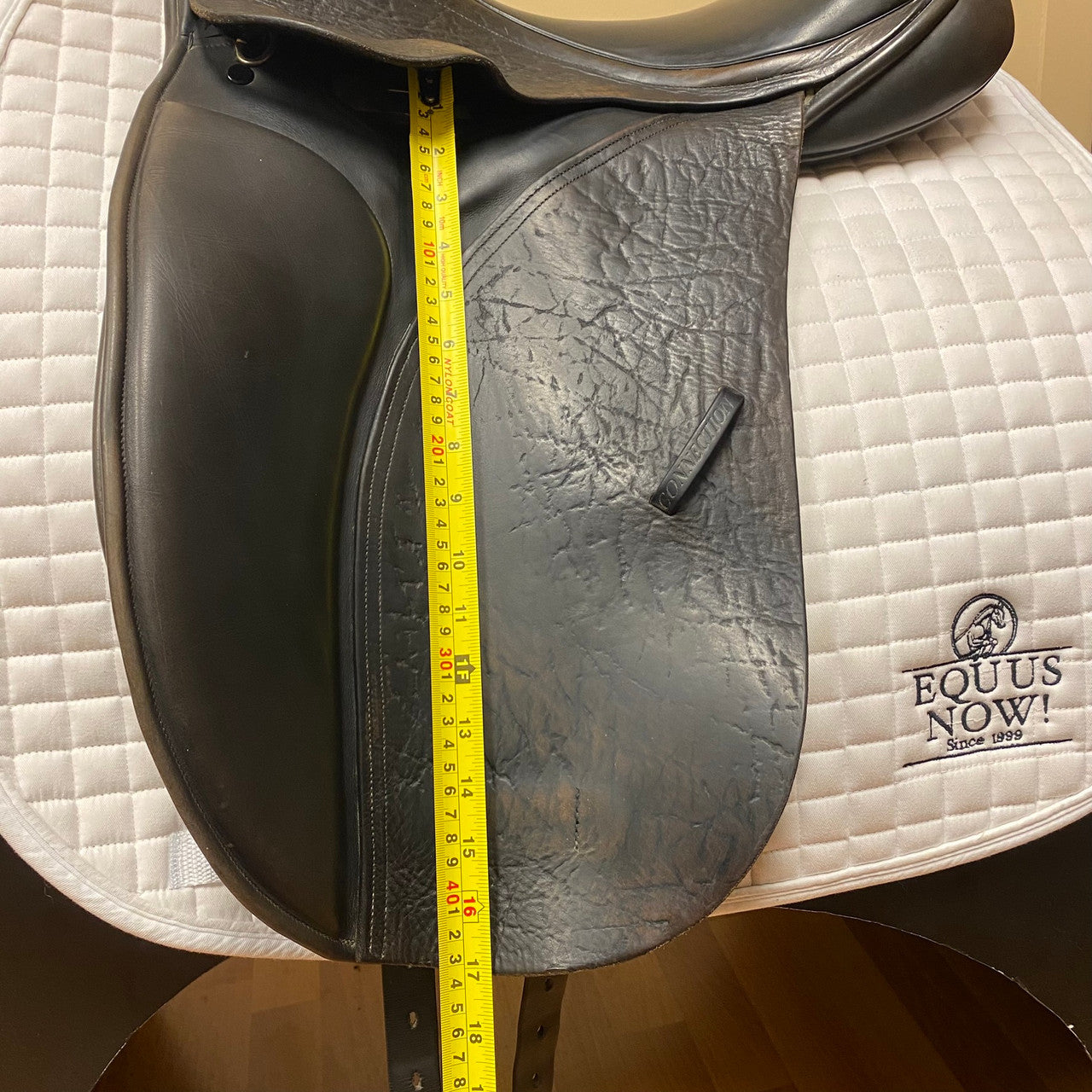 Used County Connection Dressage Saddle - 17" Seat - Wide Tree - sku to order - 11000300