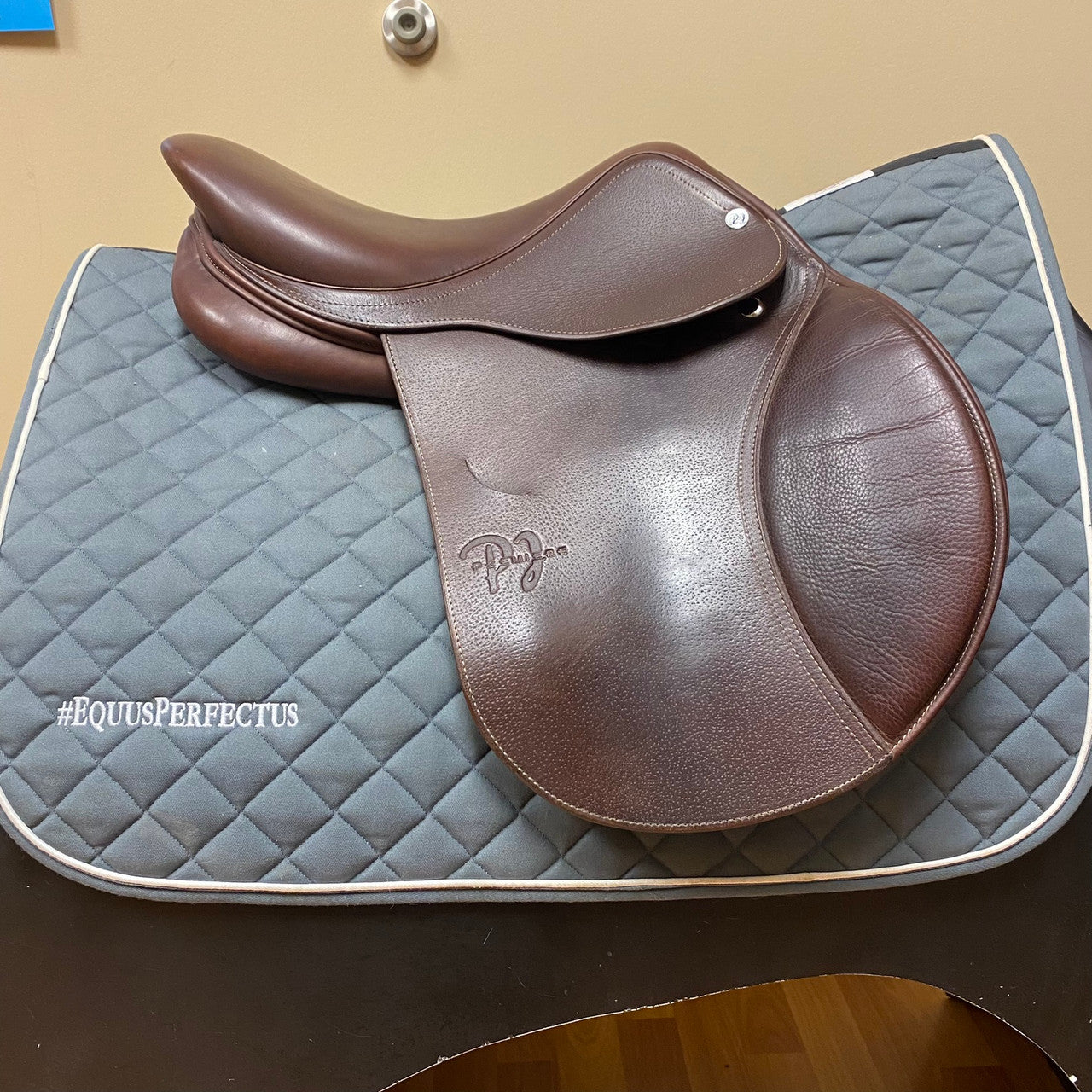 Used PJ Premiere Jump Saddle 15 Inch Medium Tree - sku to order - 9000316