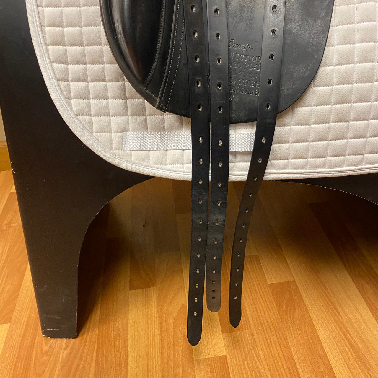 Used County Connection Dressage Saddle - 17" Seat - Wide Tree - sku to order - 11000300