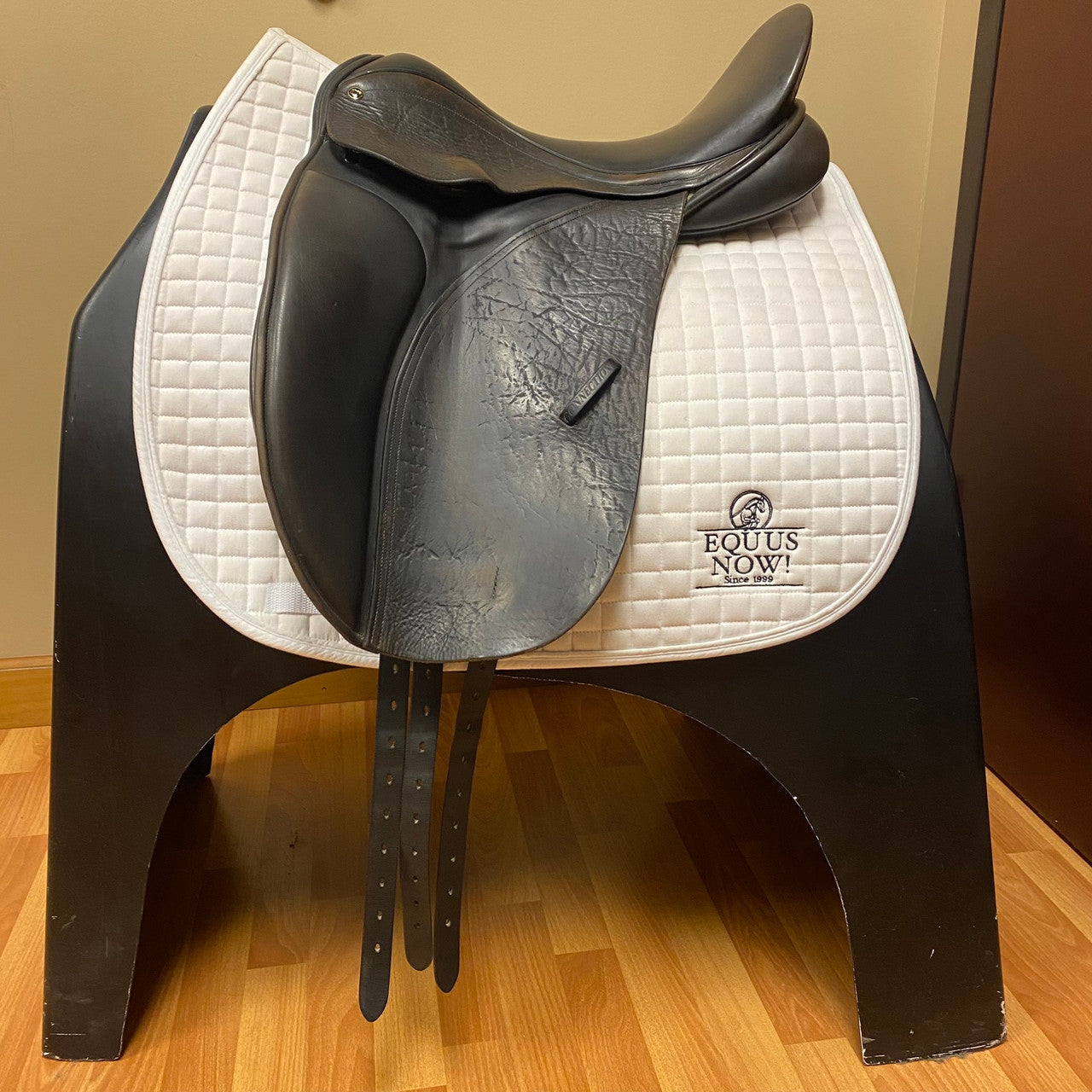 Used County Connection Dressage Saddle - 17" Seat - Wide Tree - sku to order - 11000300