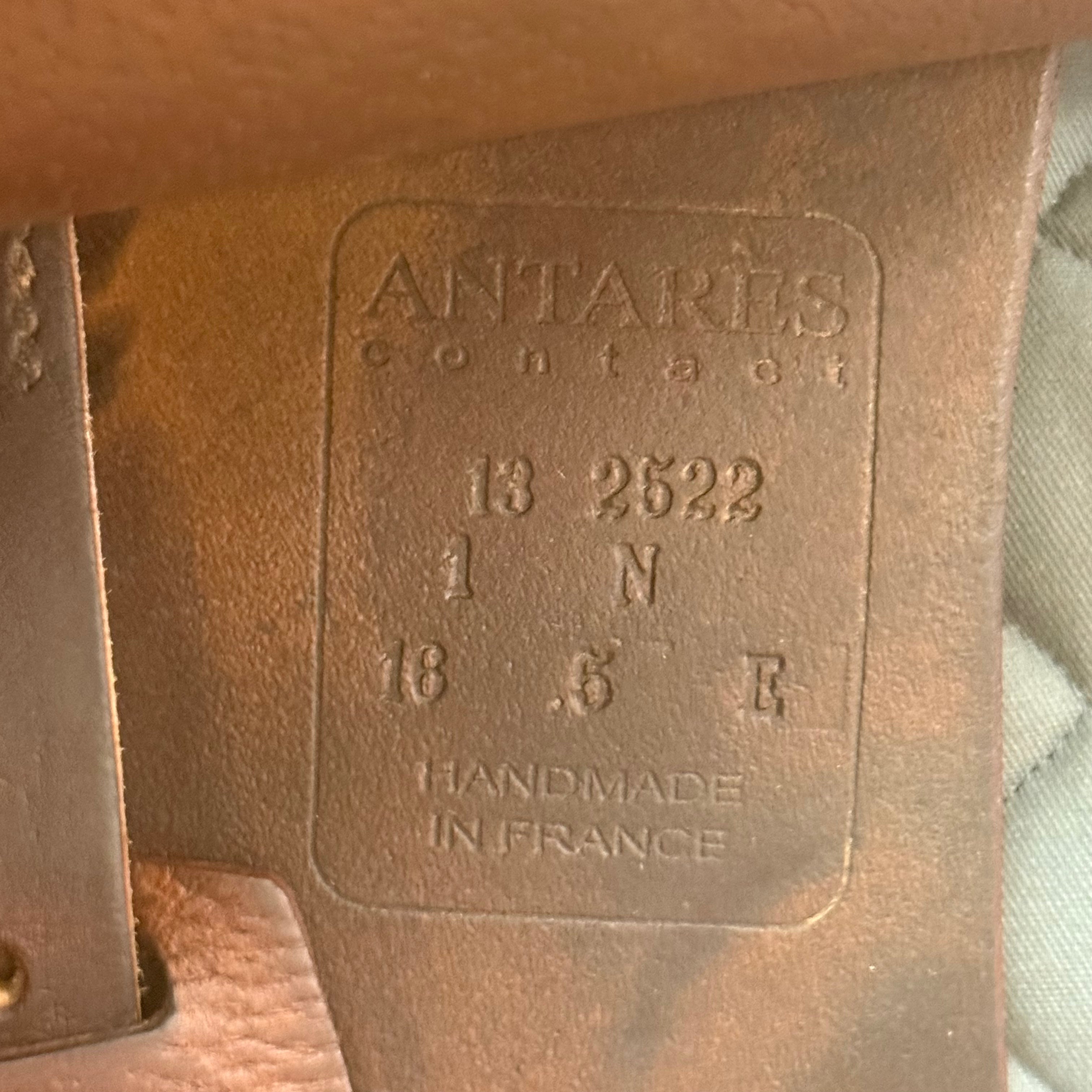 Used Antares Contact Jump Saddle 16.5" Medium Wide Tree