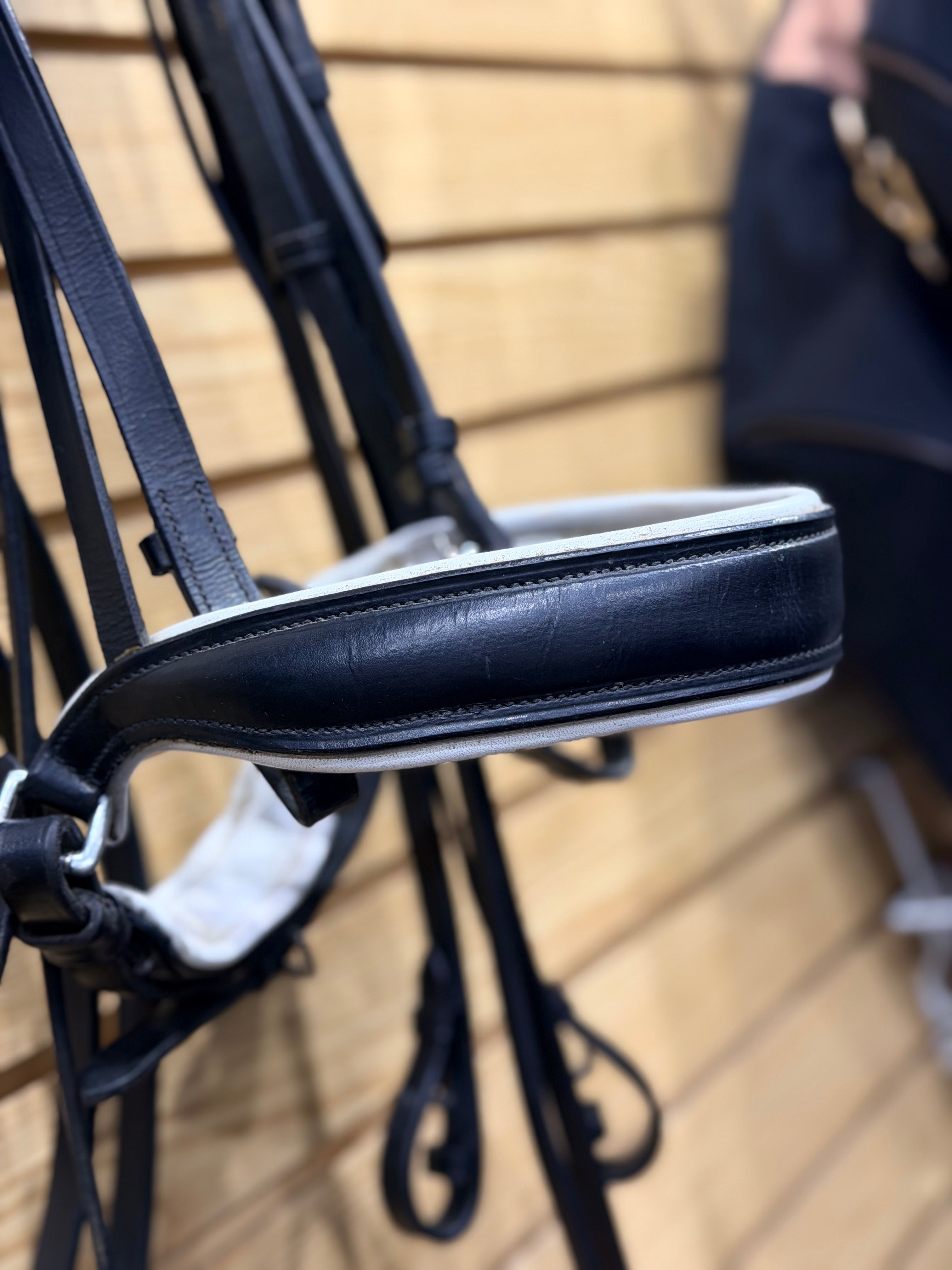 Used Horse Size Kavalkade Dacira Double Bridle