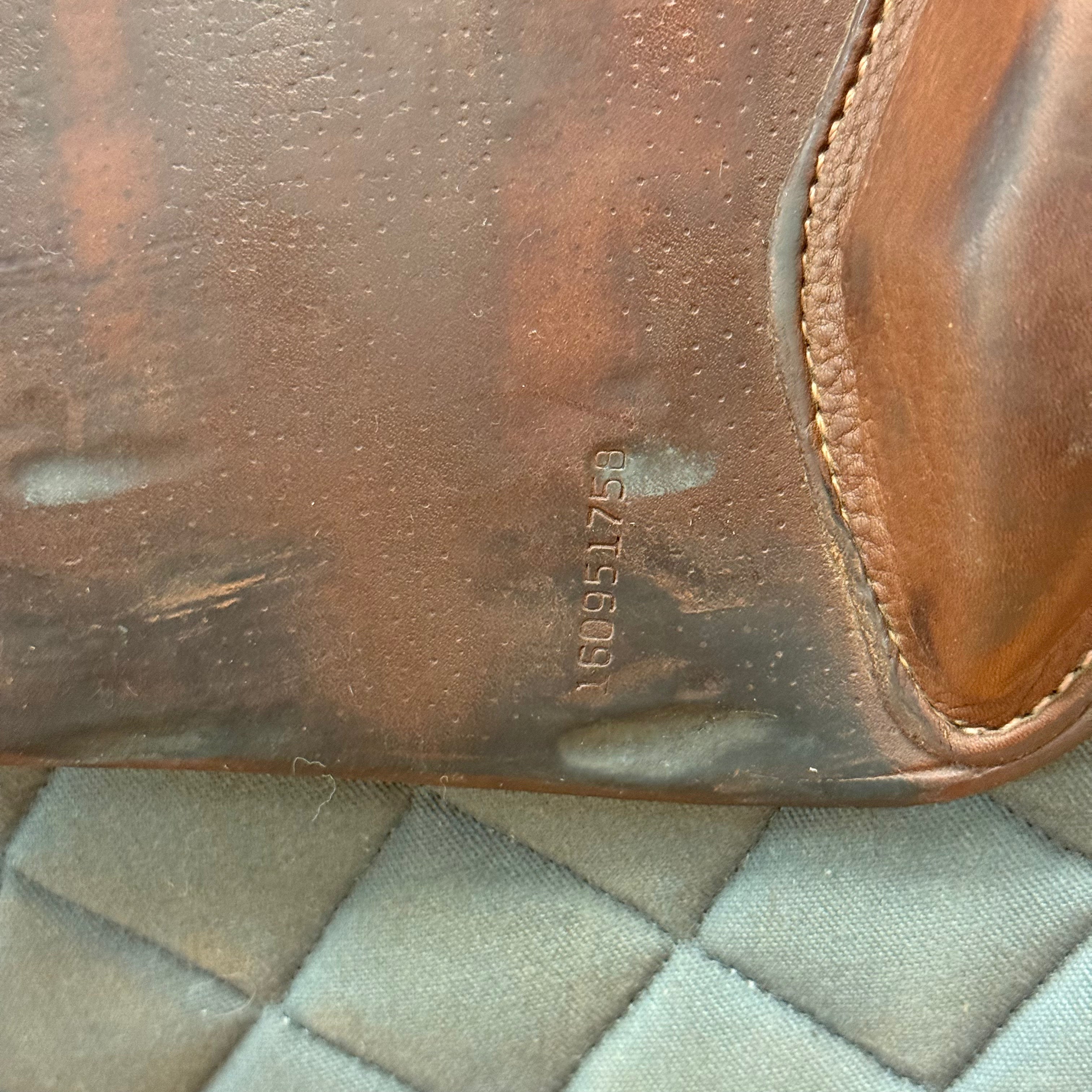 Used Pessoa Gen X Jump Saddle 16.5” Medium/Adjustable Tree