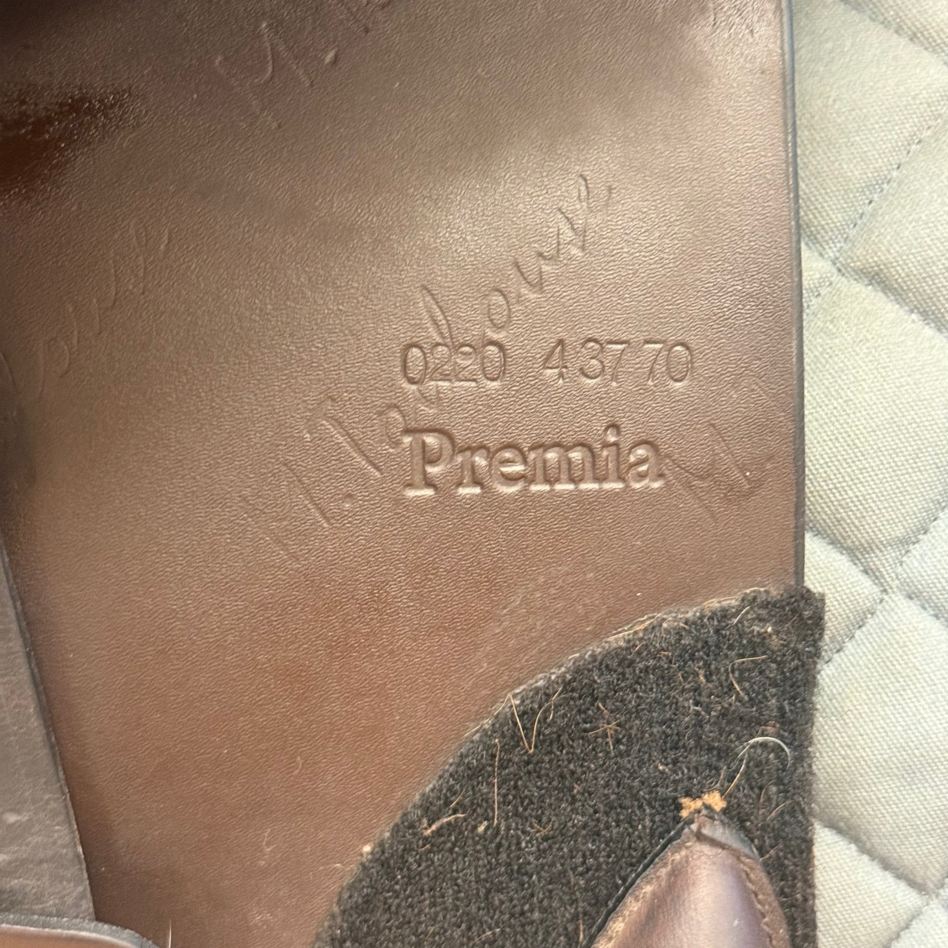 Used M Toulouse Premia Jump Saddle 17.5" Medium Tree