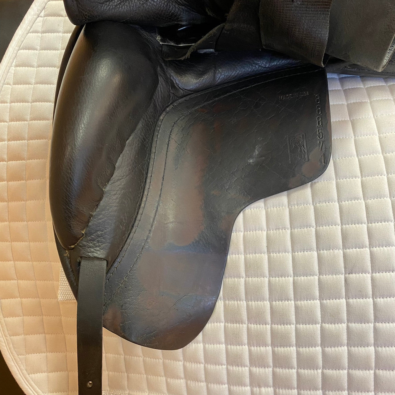 Used JRD Bella Dressage Saddle 17 Inch Wide Tree - sku to order - 5003828