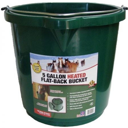 Heated 5 Gallon Flat Back Bucket - main