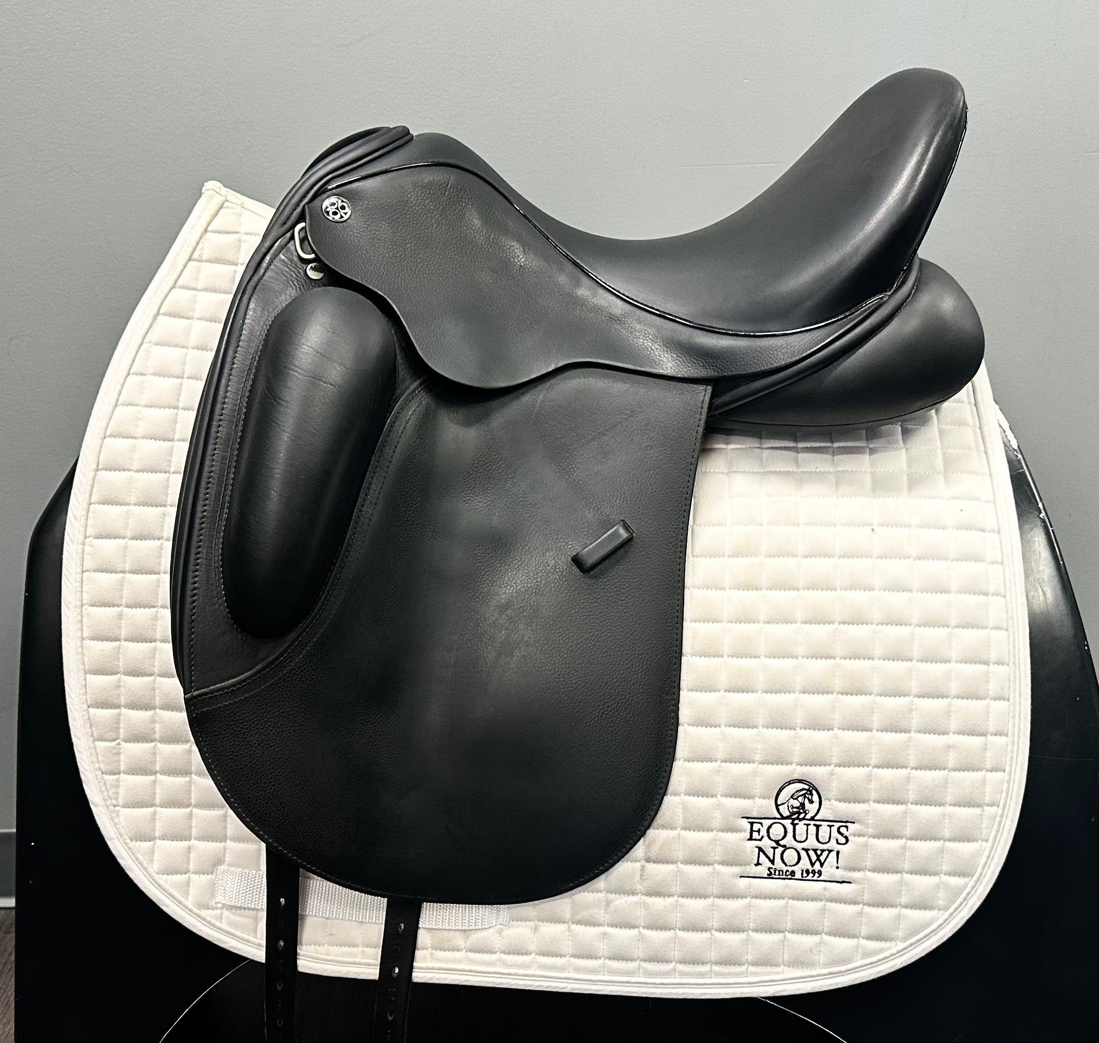 Used Trilogy Allegiance Dressage Saddle 17.5" Wide Tree