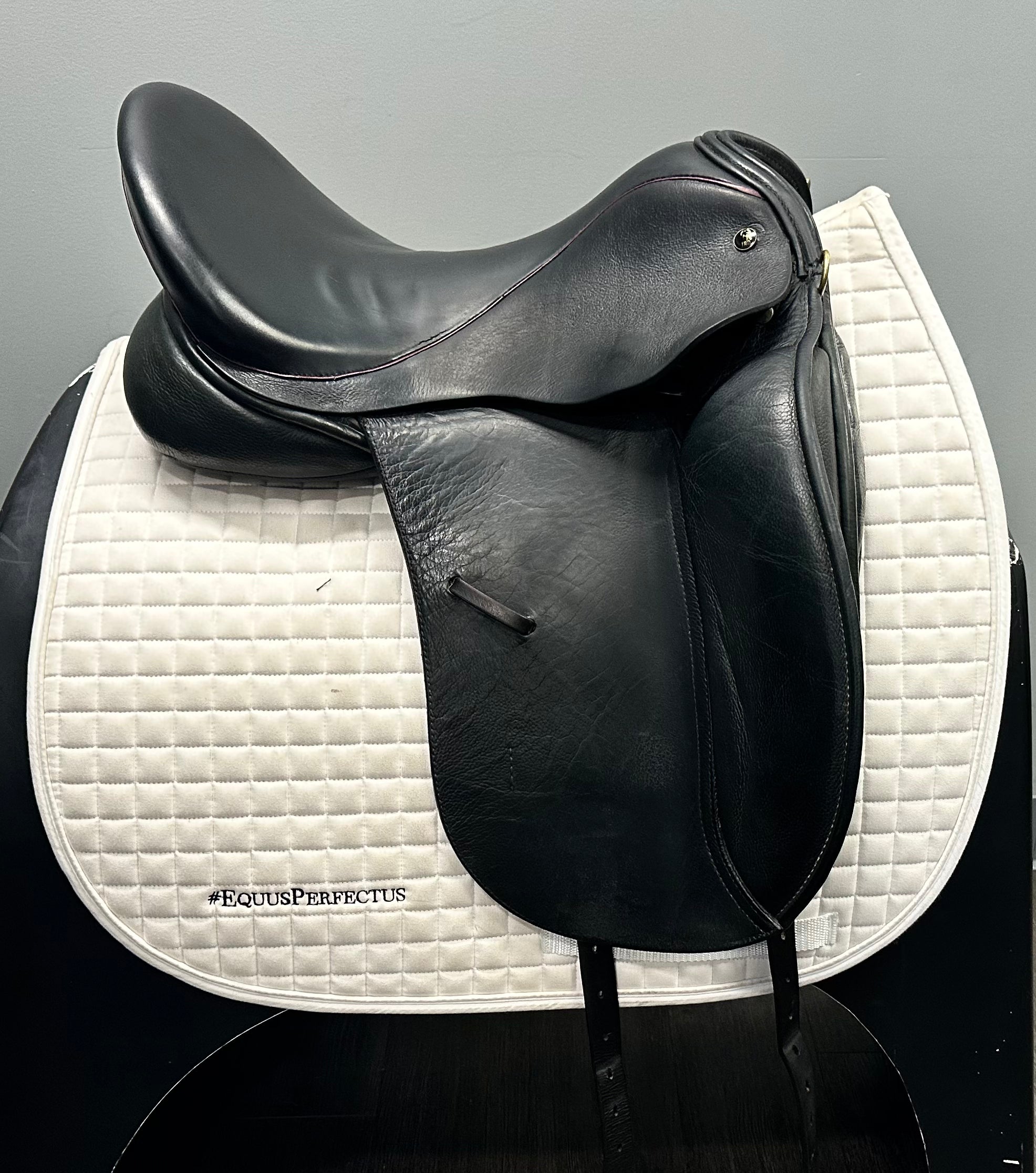 Used JRD Dressage Saddle 17 Wide Tree
